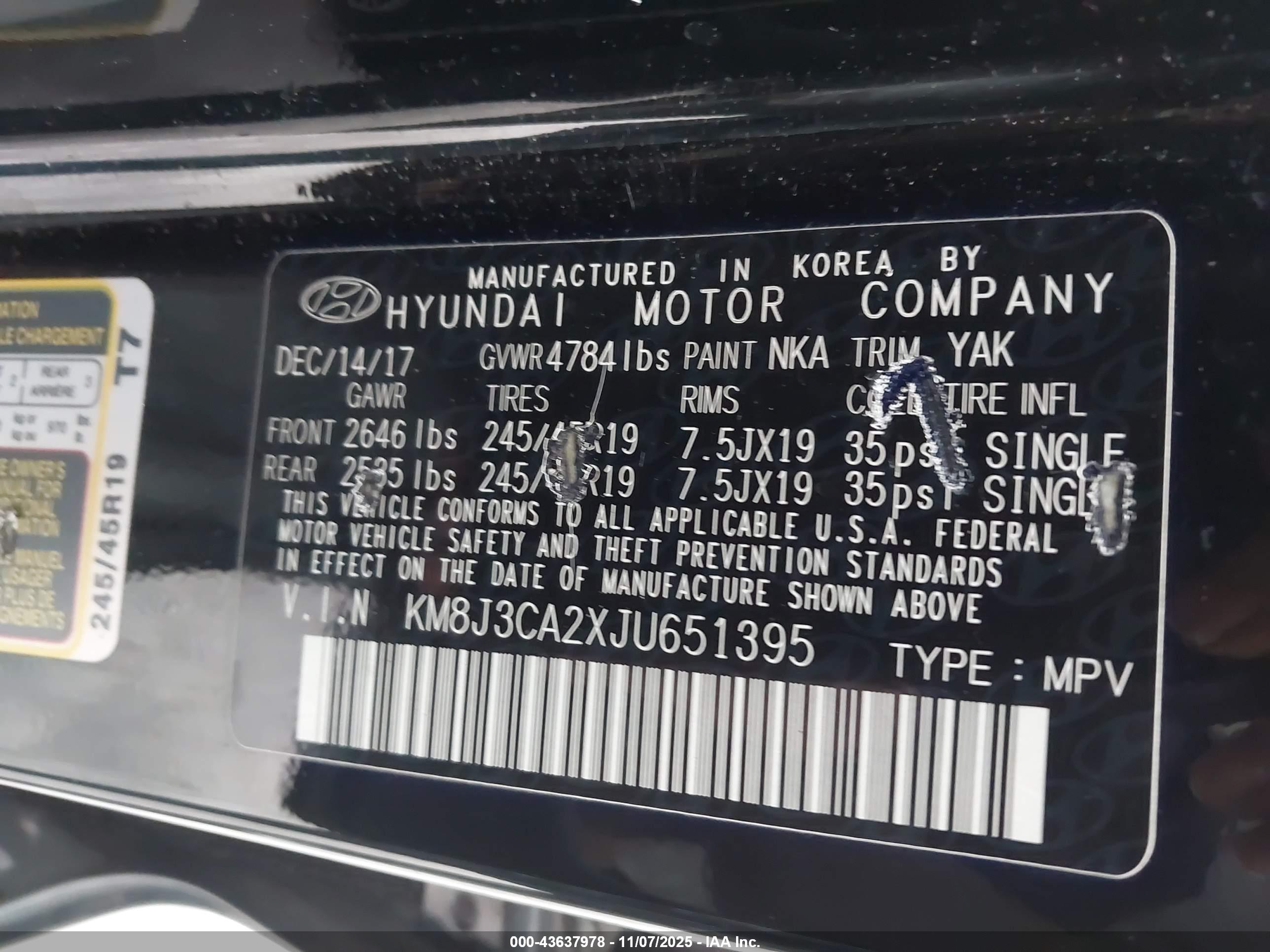 HYUNDAI TUCSON image 9