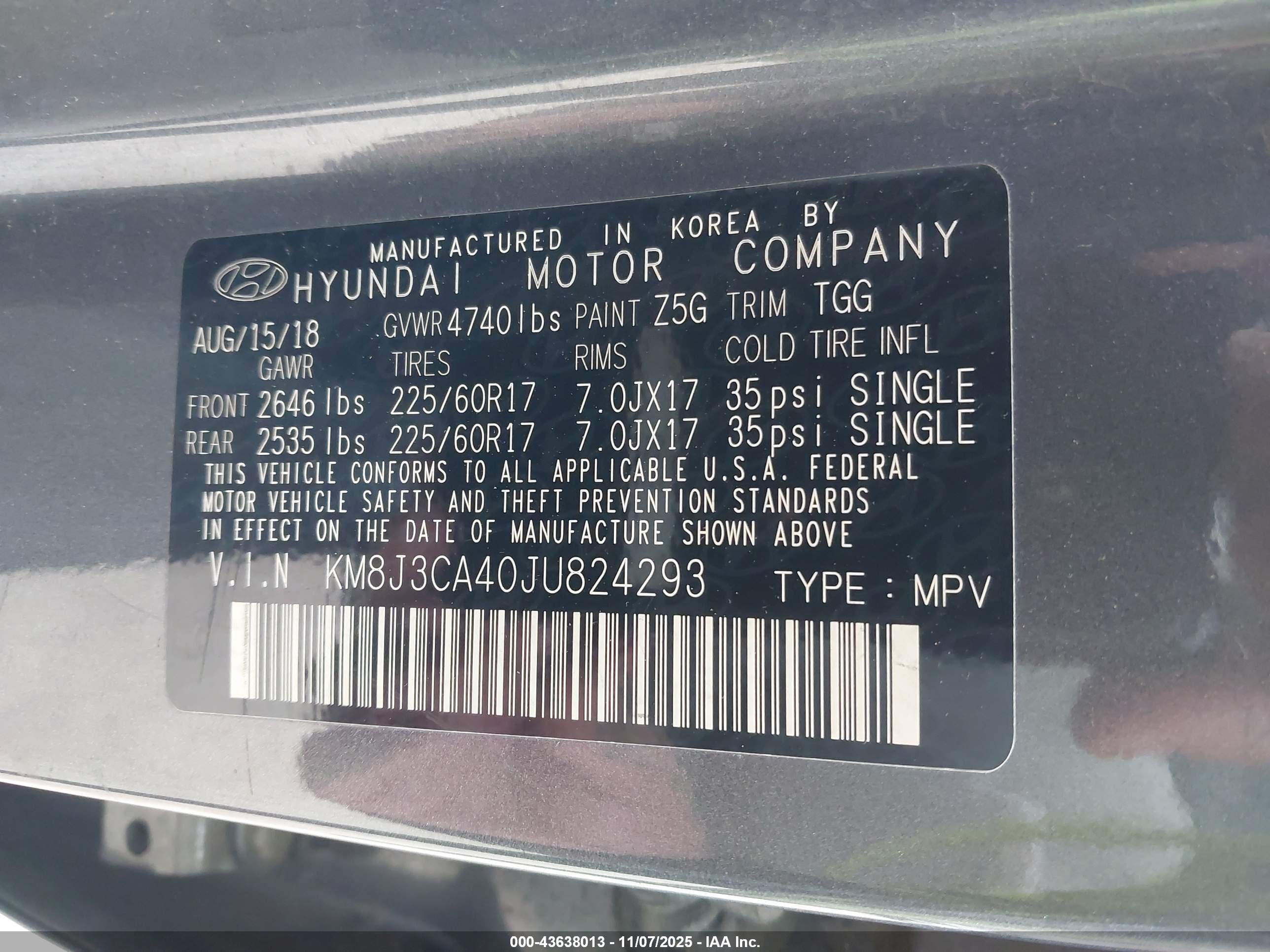 HYUNDAI TUCSON image 9