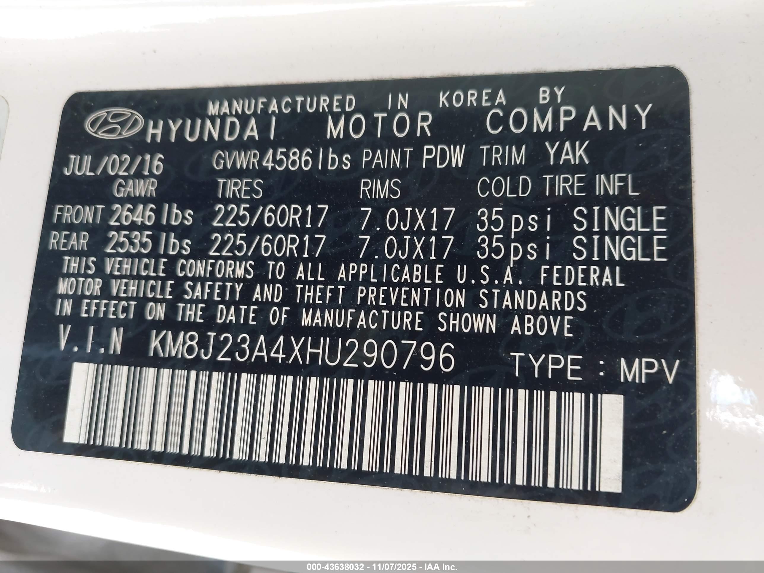 HYUNDAI TUCSON image 9