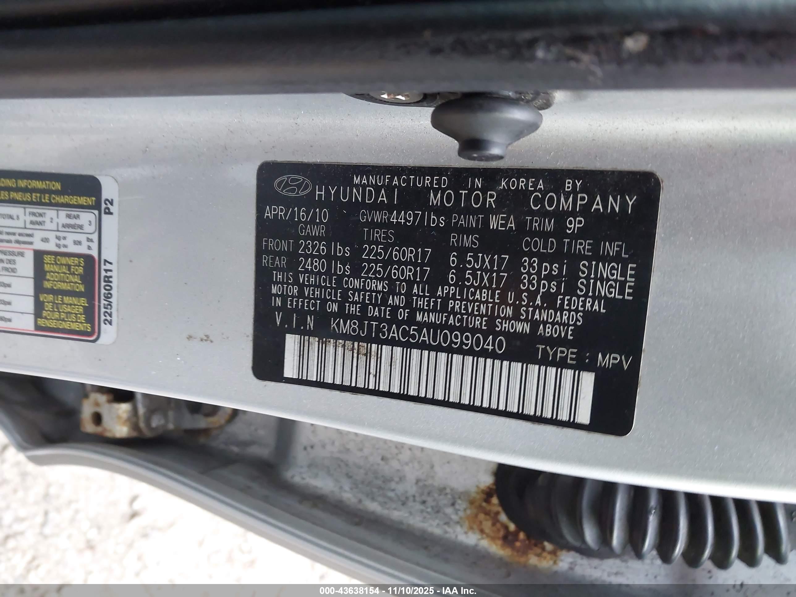 HYUNDAI TUCSON image 9