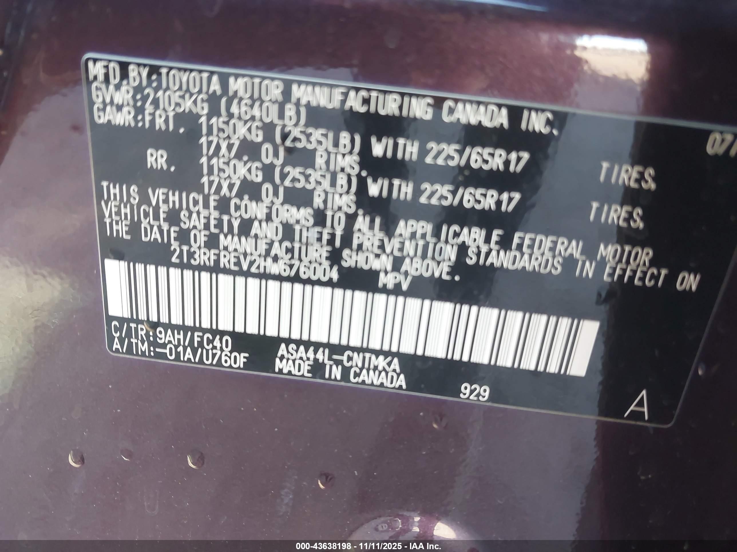 TOYOTA RAV4 image 9