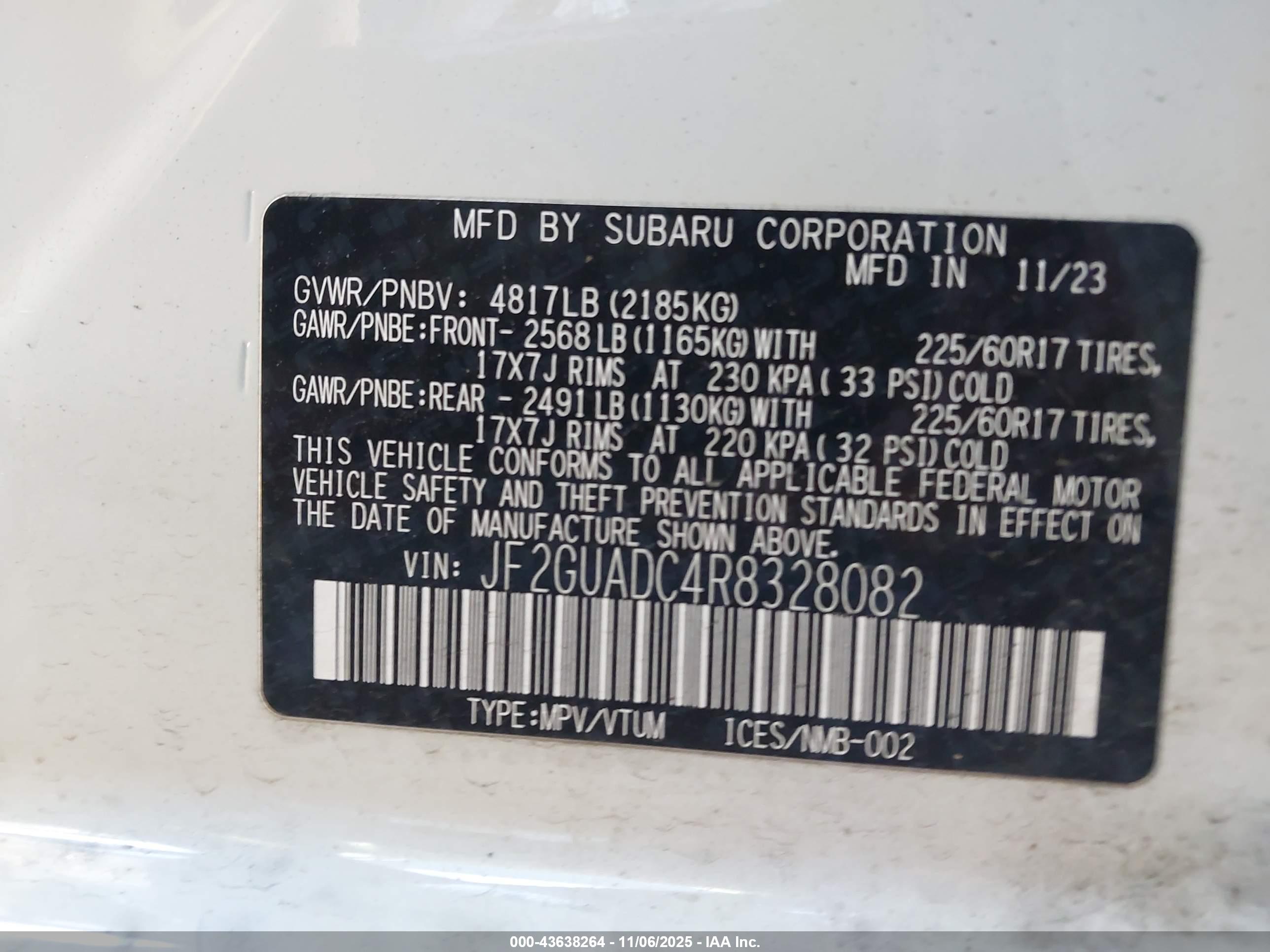 SUBARU CROSSTREK image 9