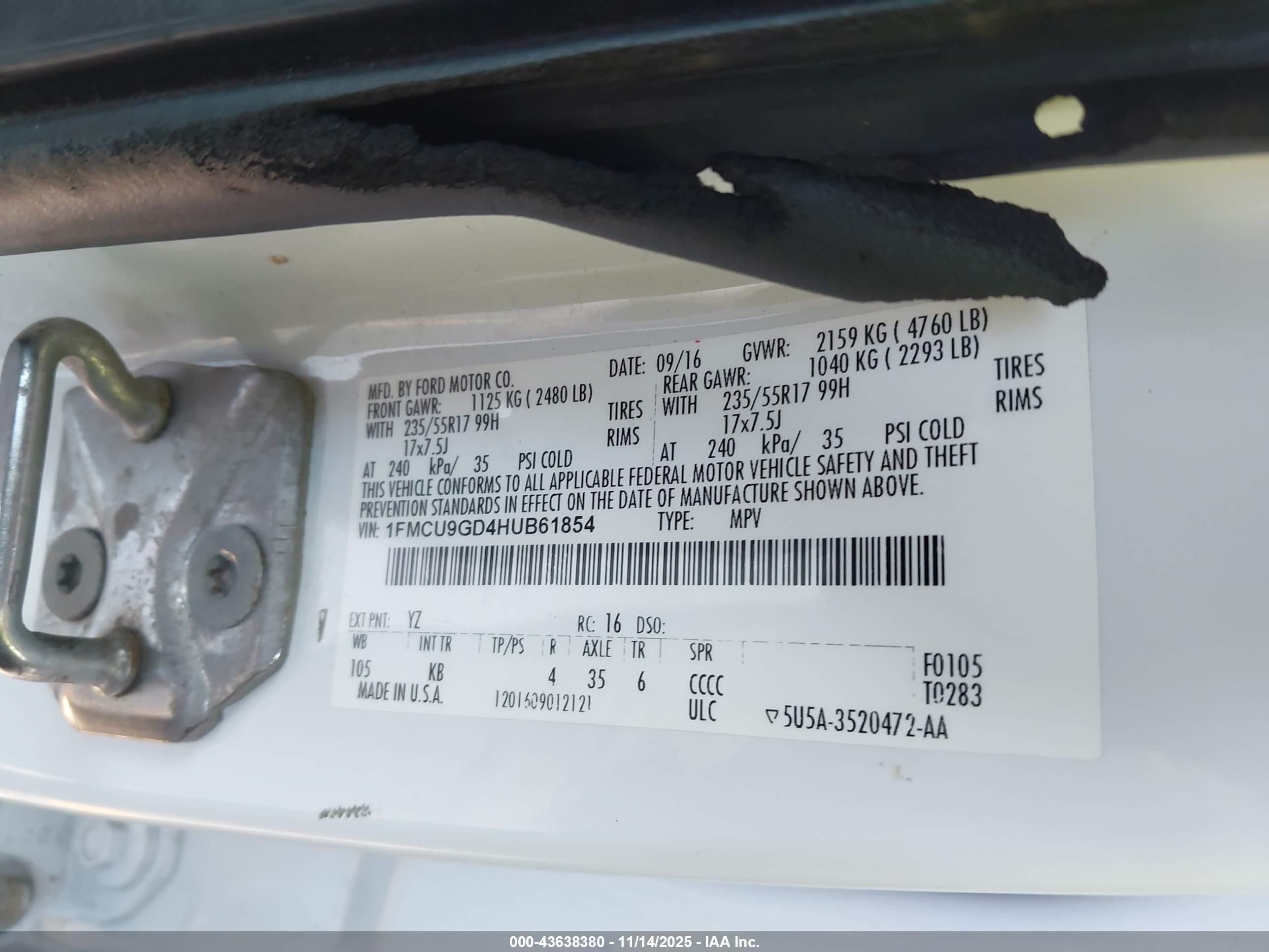 FORD ESCAPE image 9