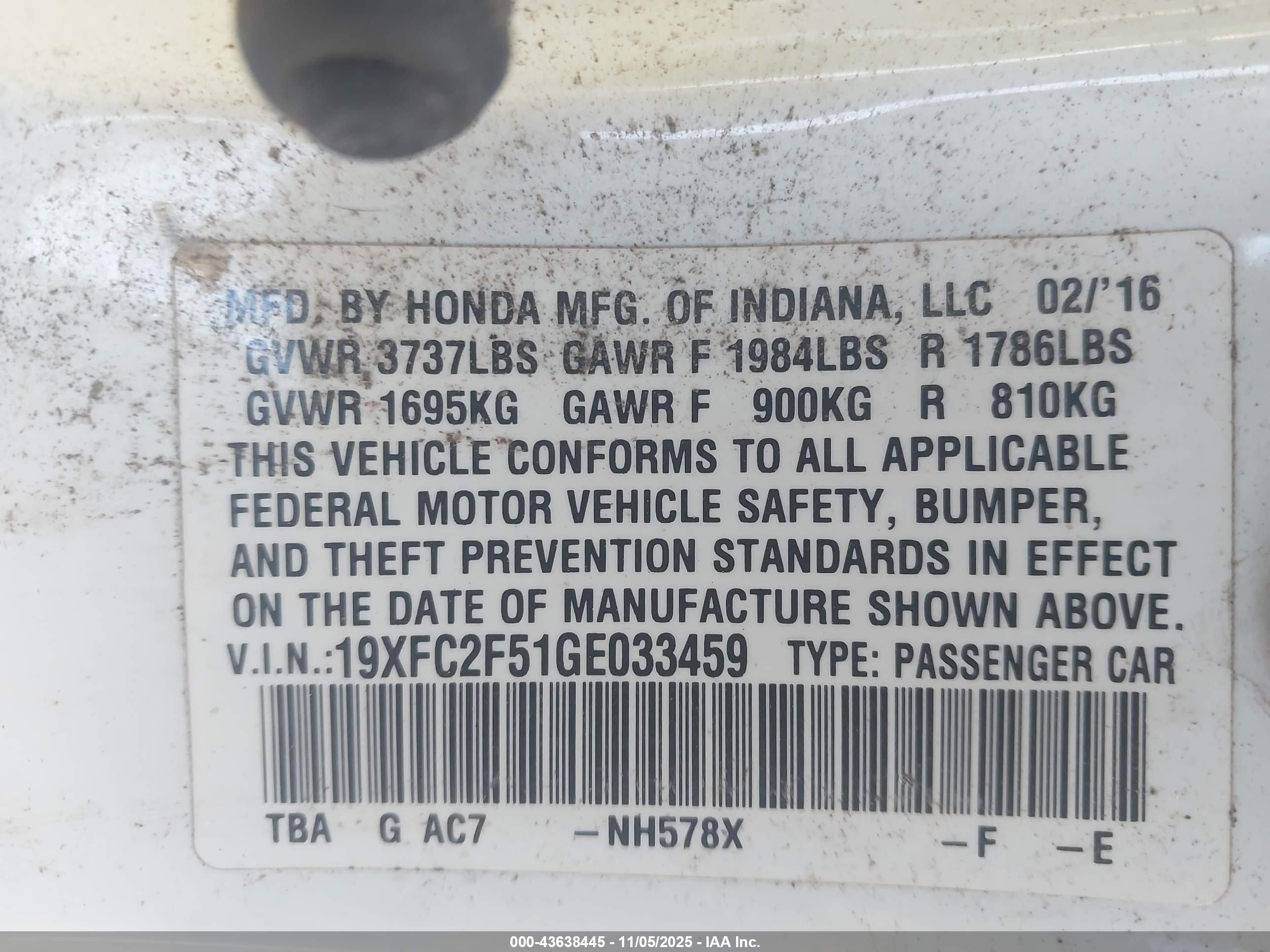 HONDA CIVIC image 9