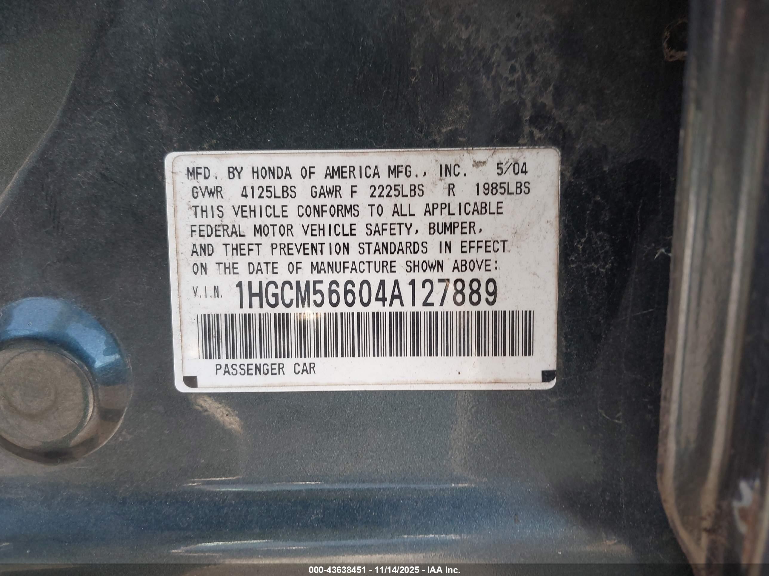 HONDA ACCORD image 9