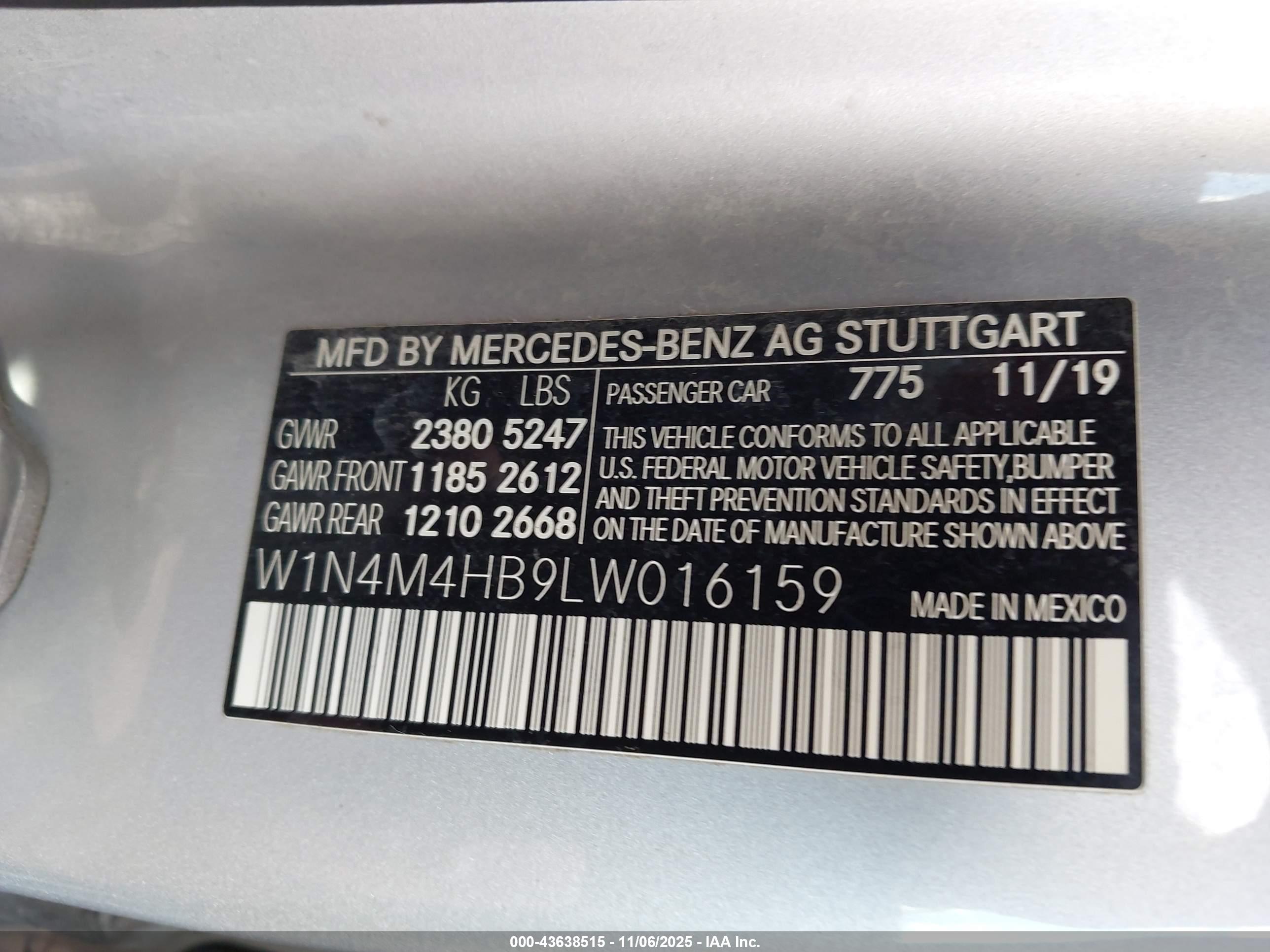 MERCEDES-BENZ GLB image 9
