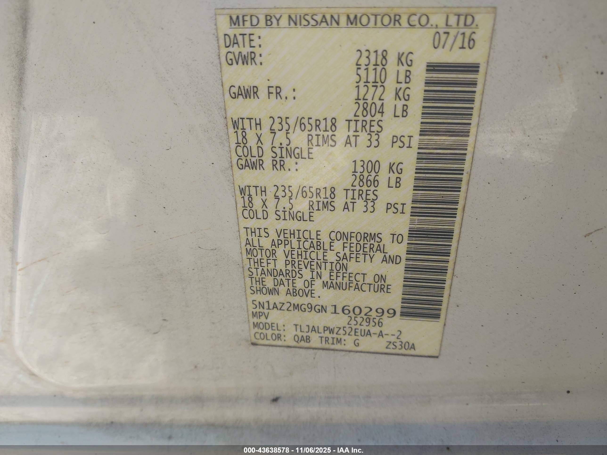 NISSAN MURANO image 9