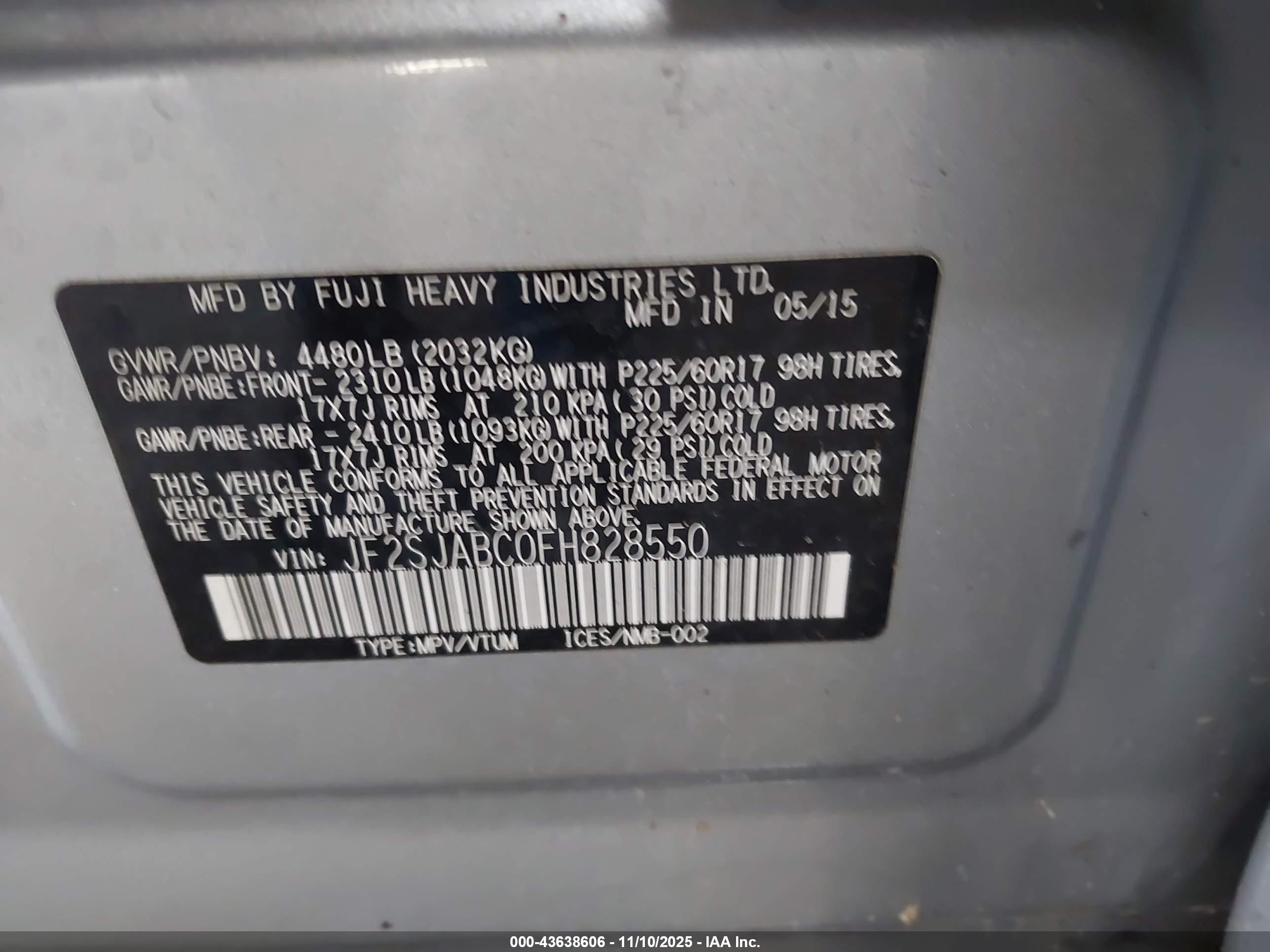 SUBARU FORESTER image 9