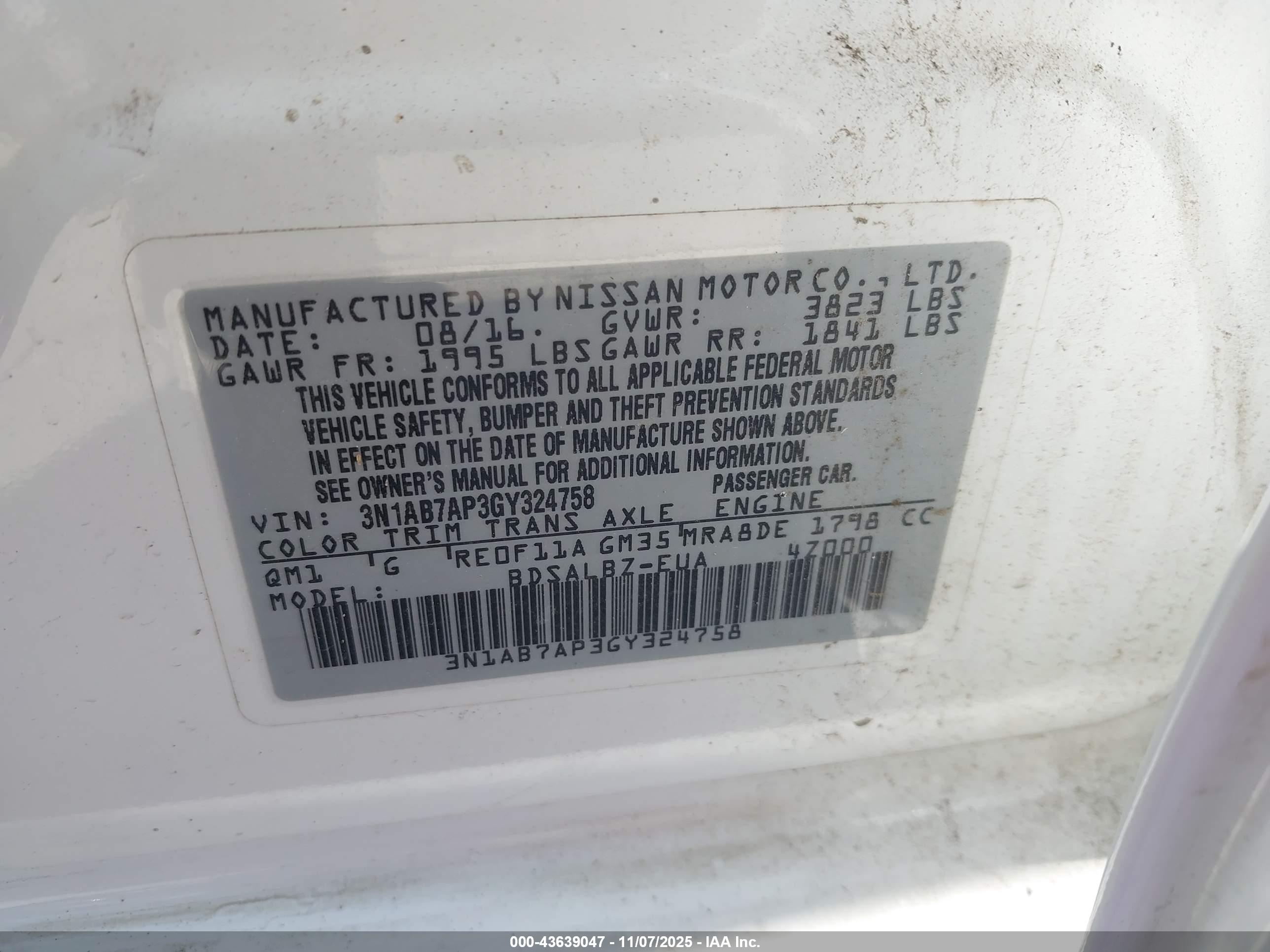 NISSAN SENTRA image 9