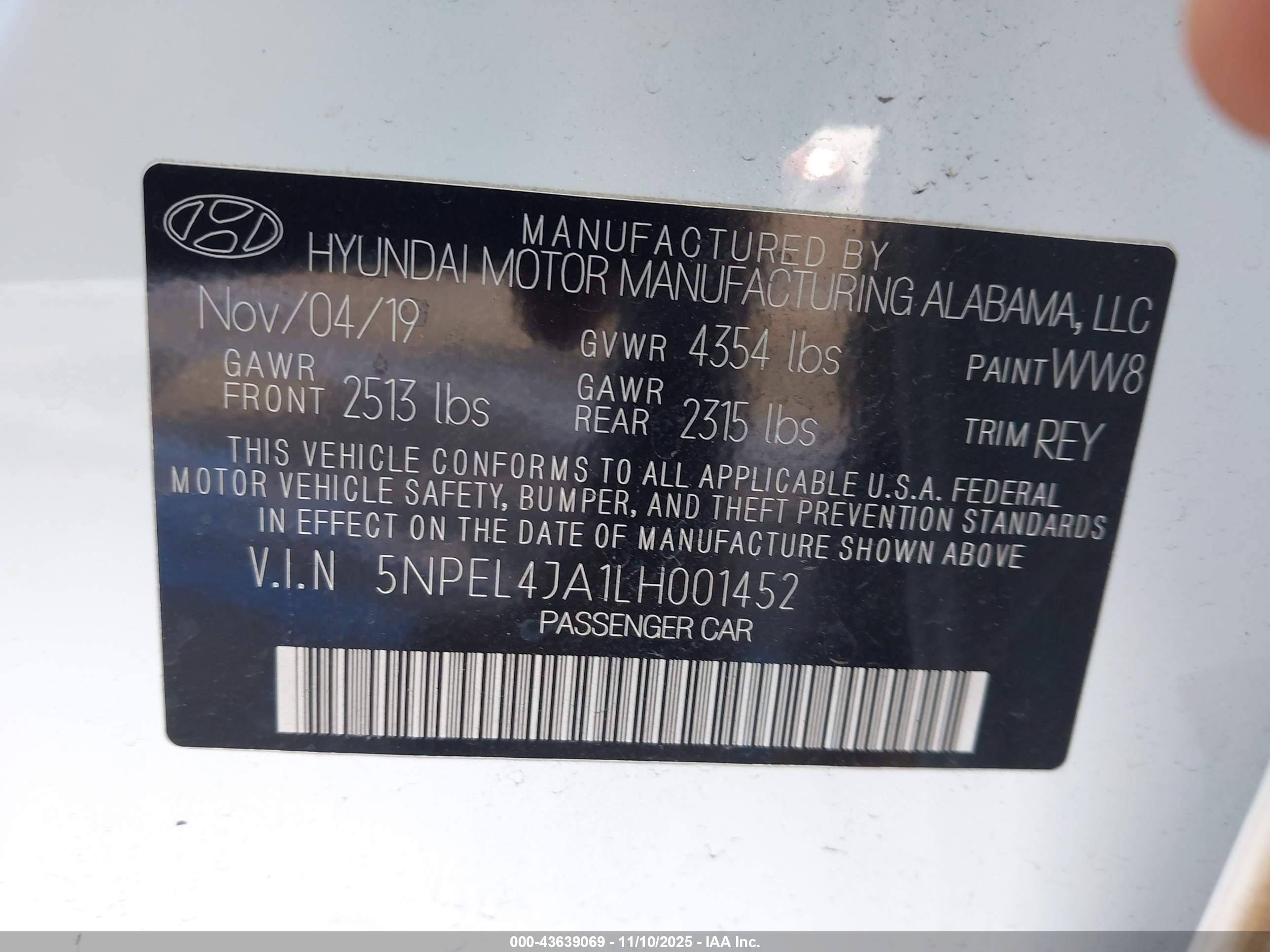 HYUNDAI SONATA image 9