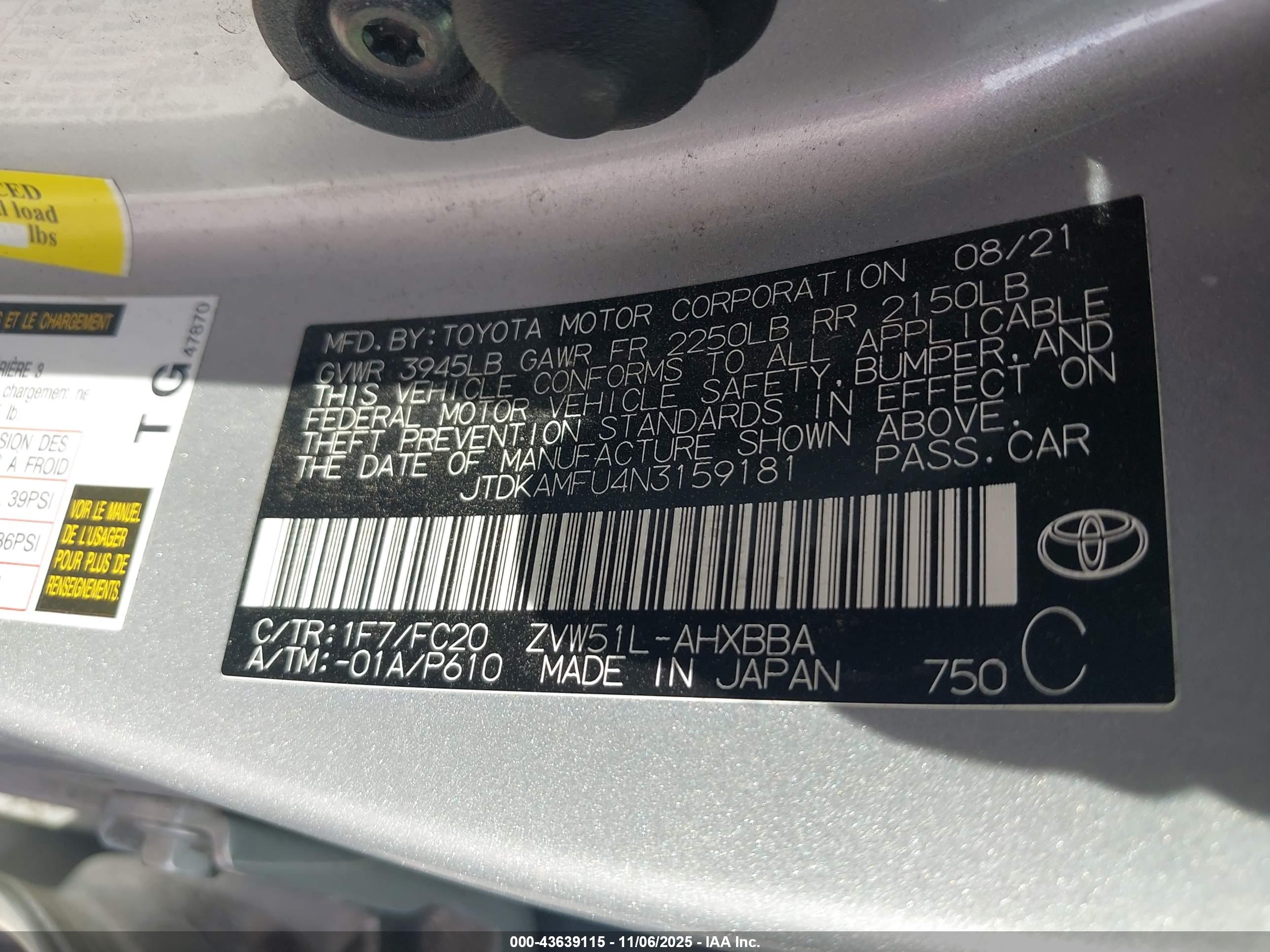 TOYOTA PRIUS image 9