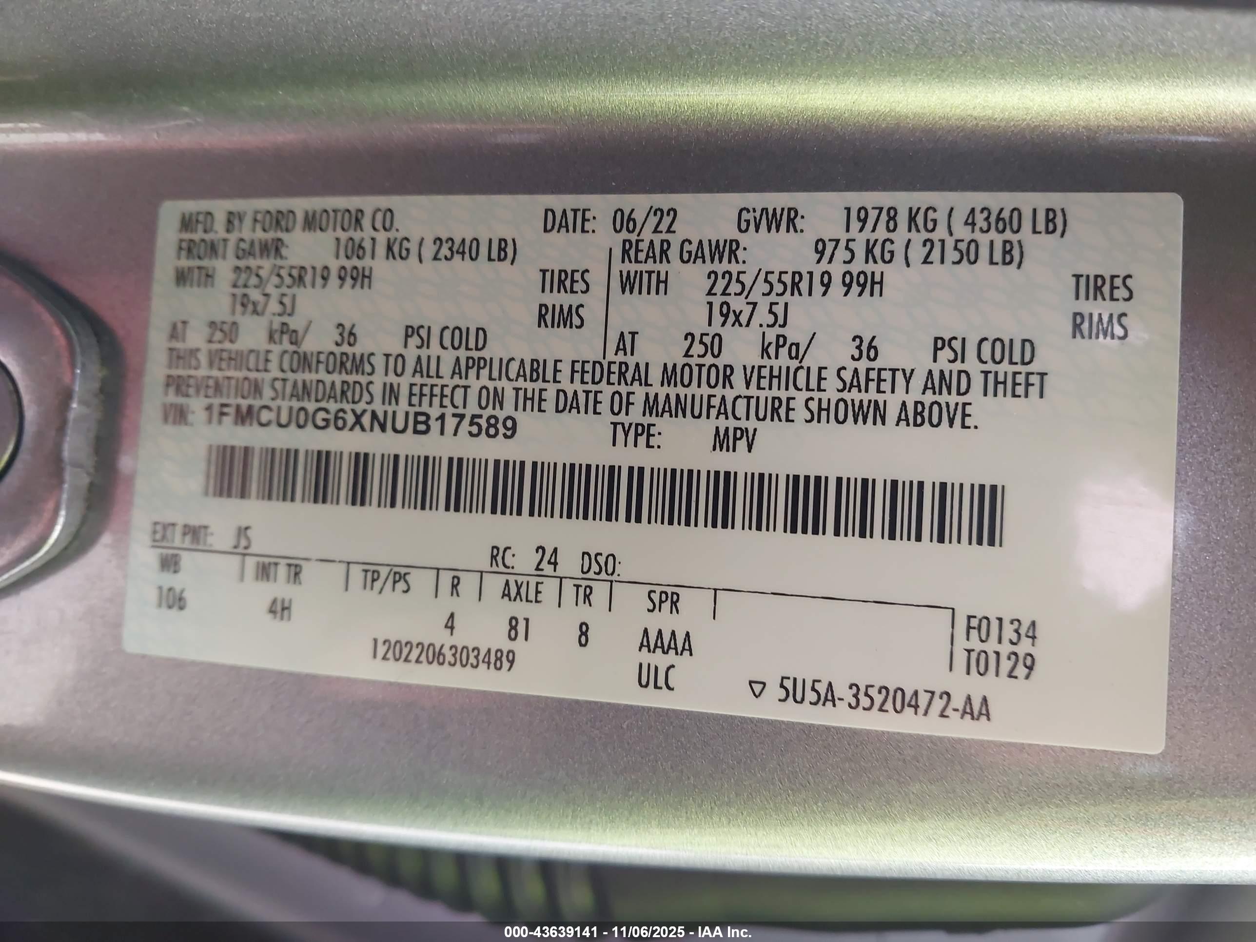 FORD ESCAPE image 9