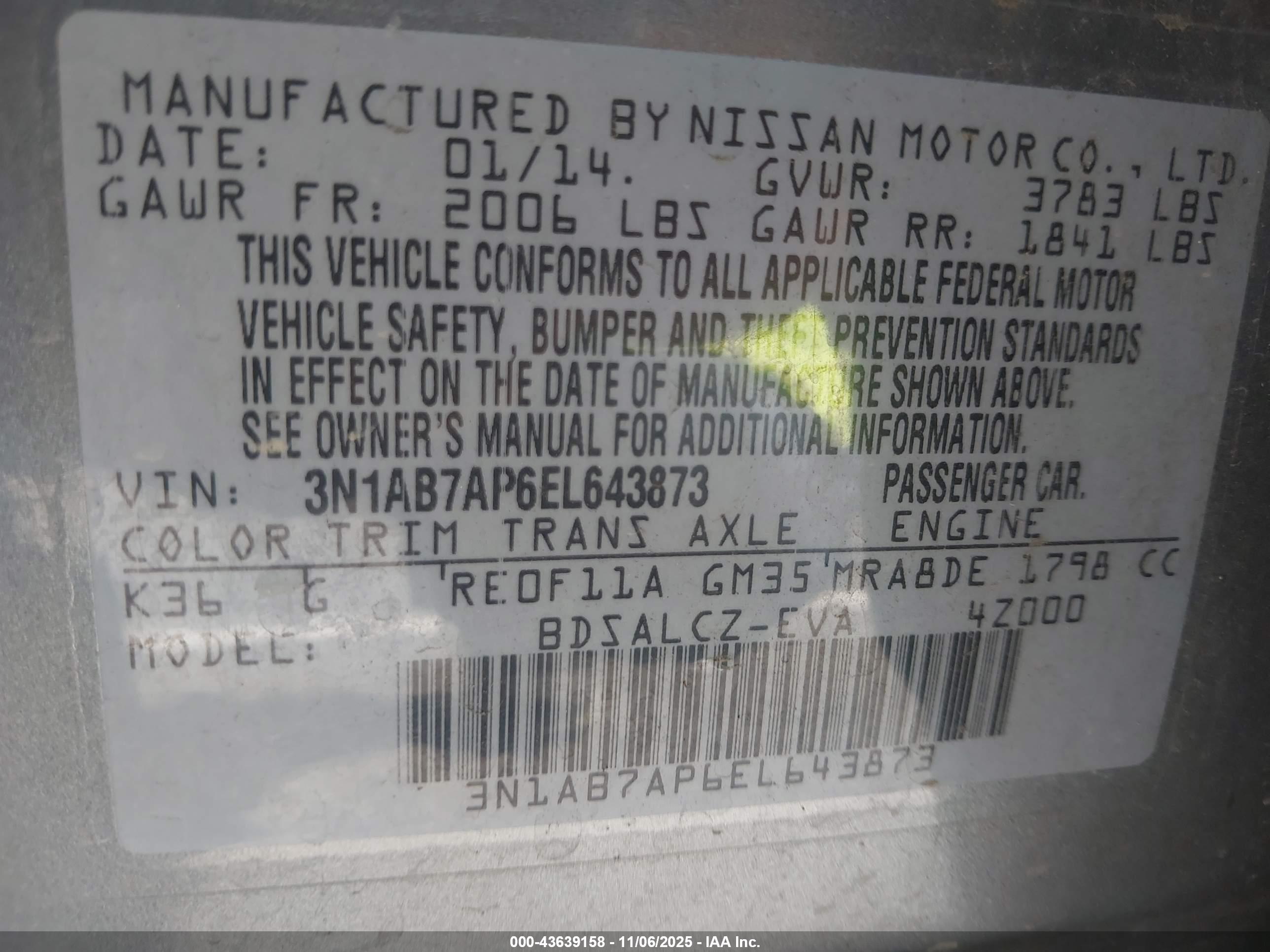 NISSAN SENTRA image 9
