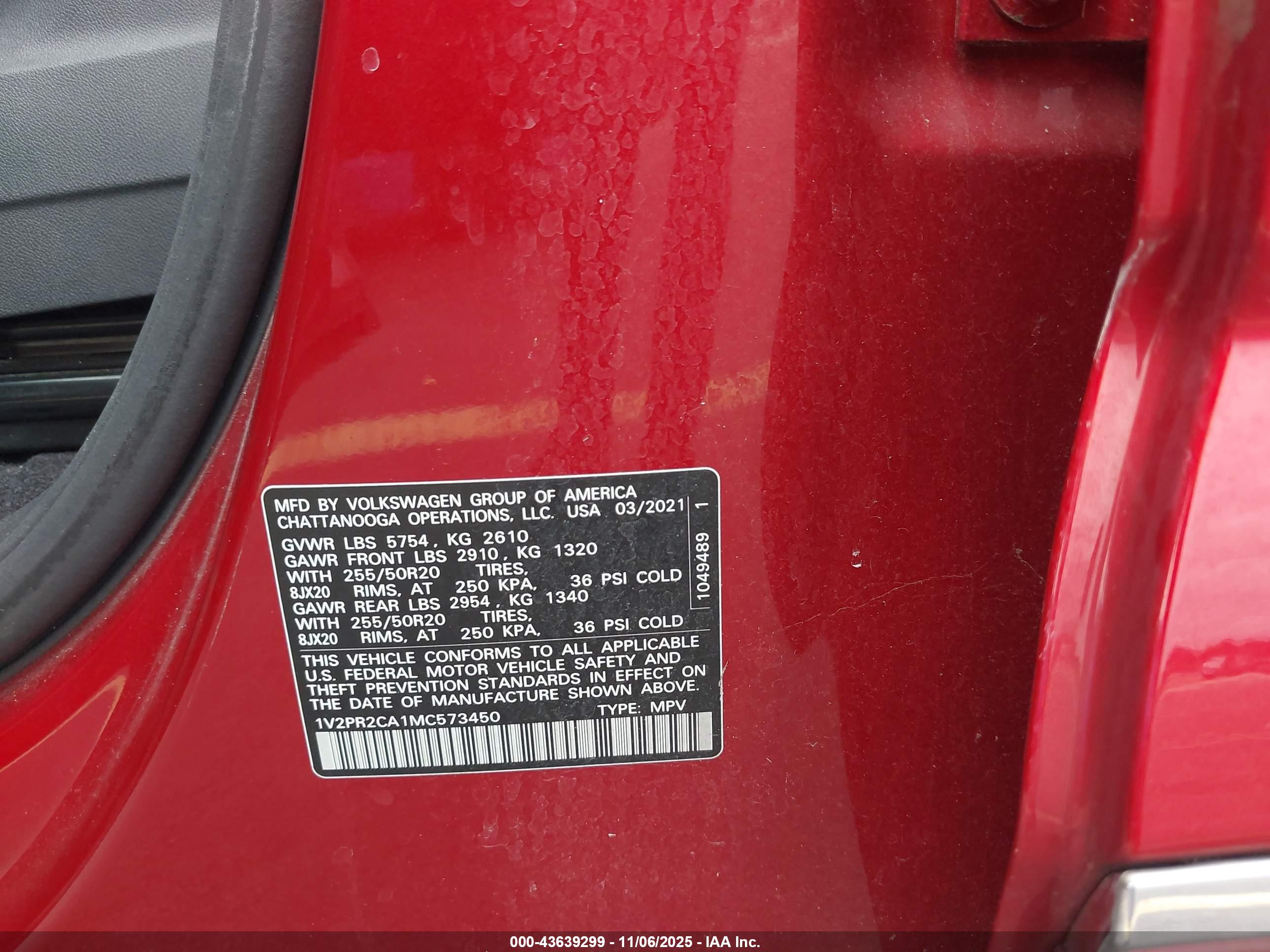 VOLKSWAGEN ATLAS image 9