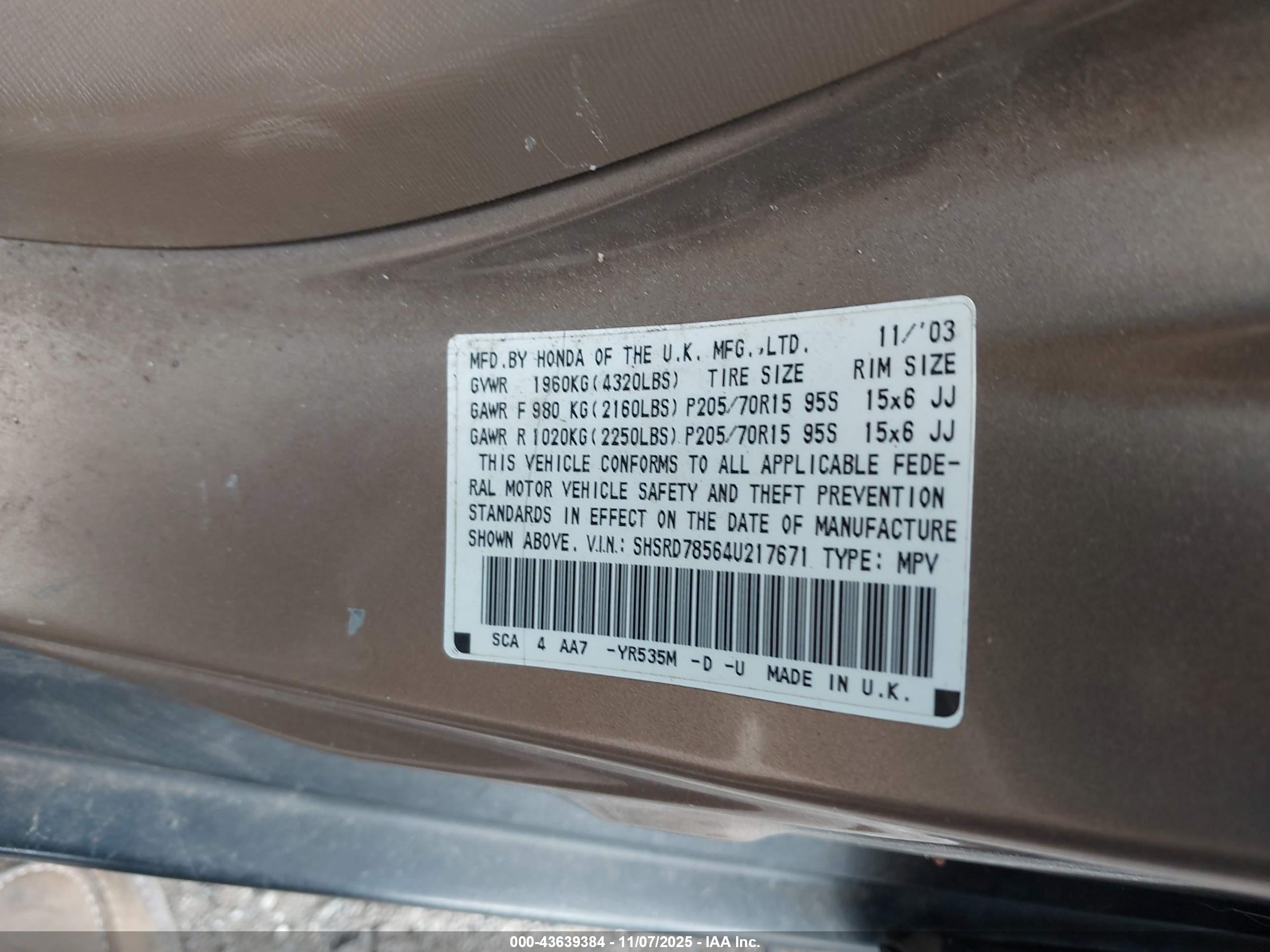 HONDA CR-V image 9