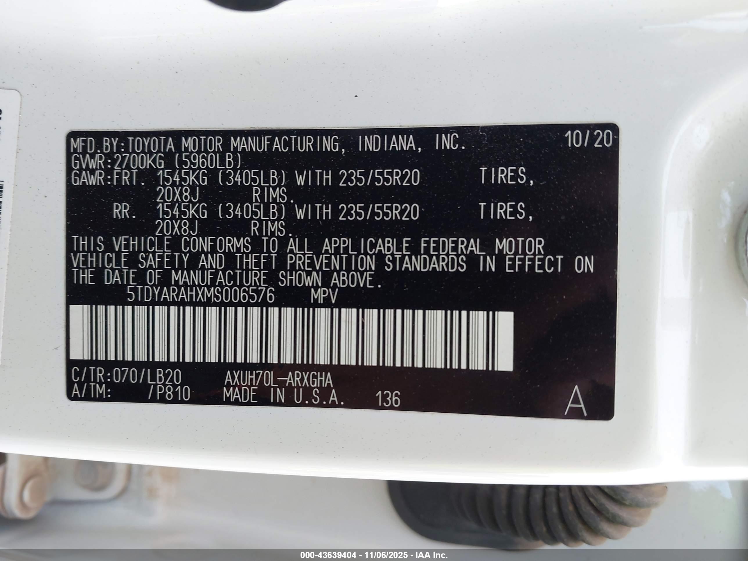 TOYOTA HIGHLANDER image 9