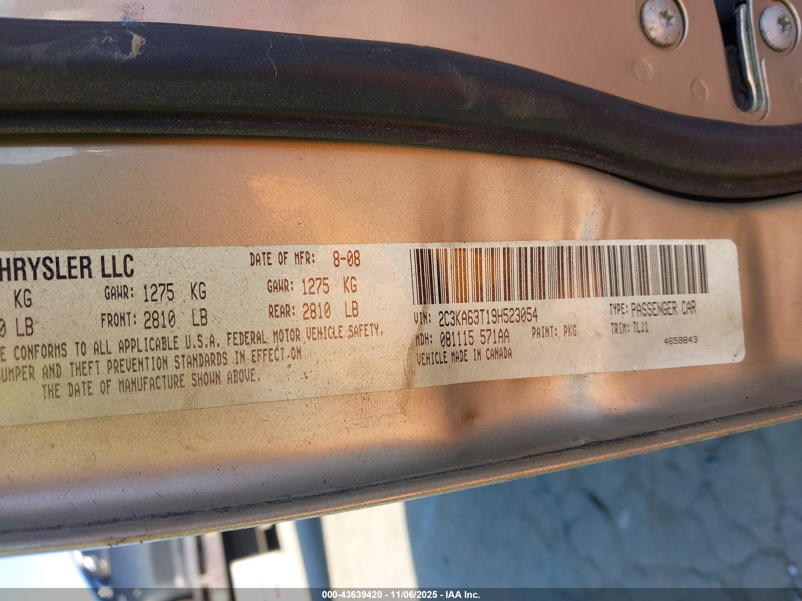 CHRYSLER 300C image 9