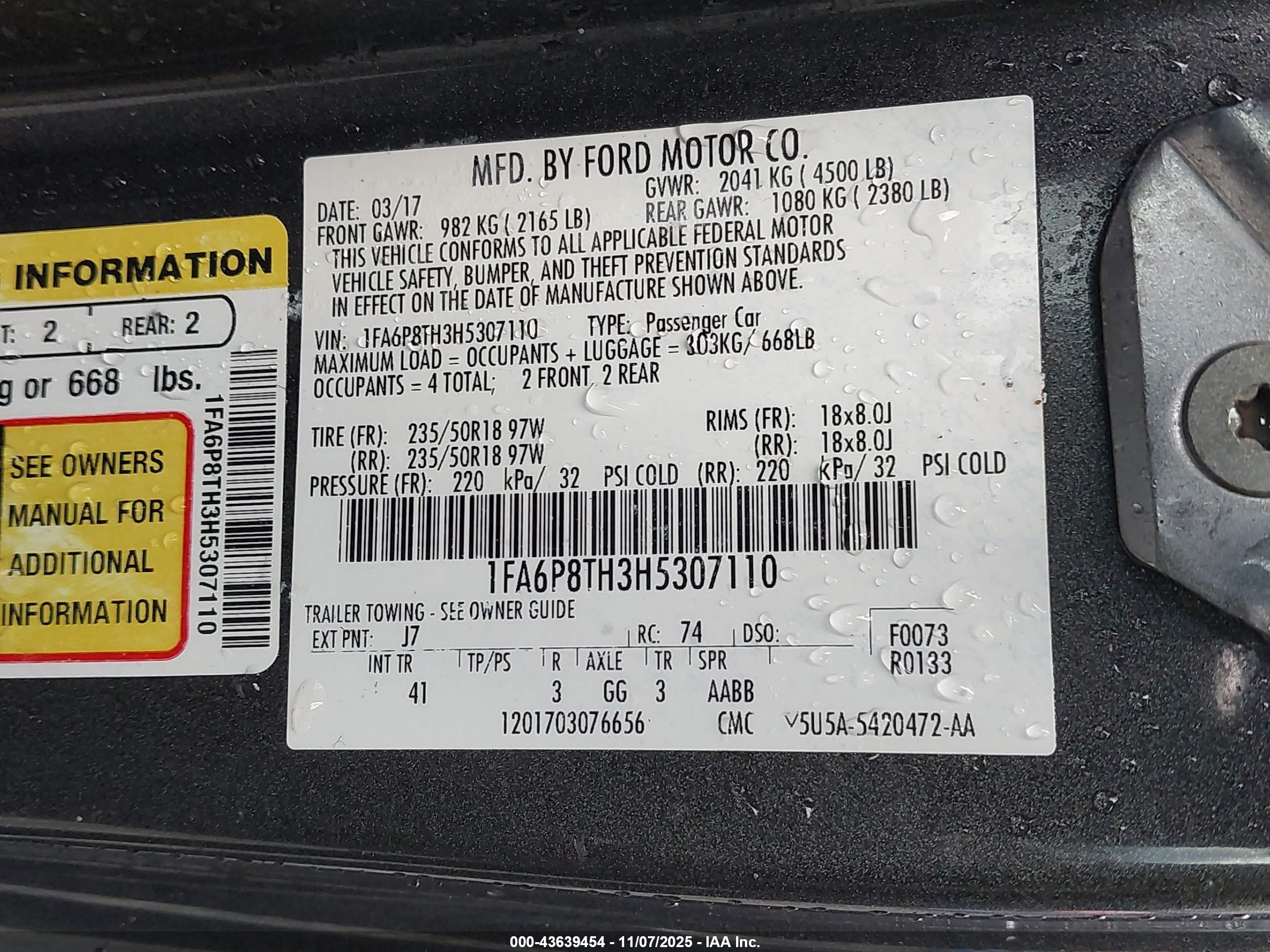 FORD MUSTANG image 9