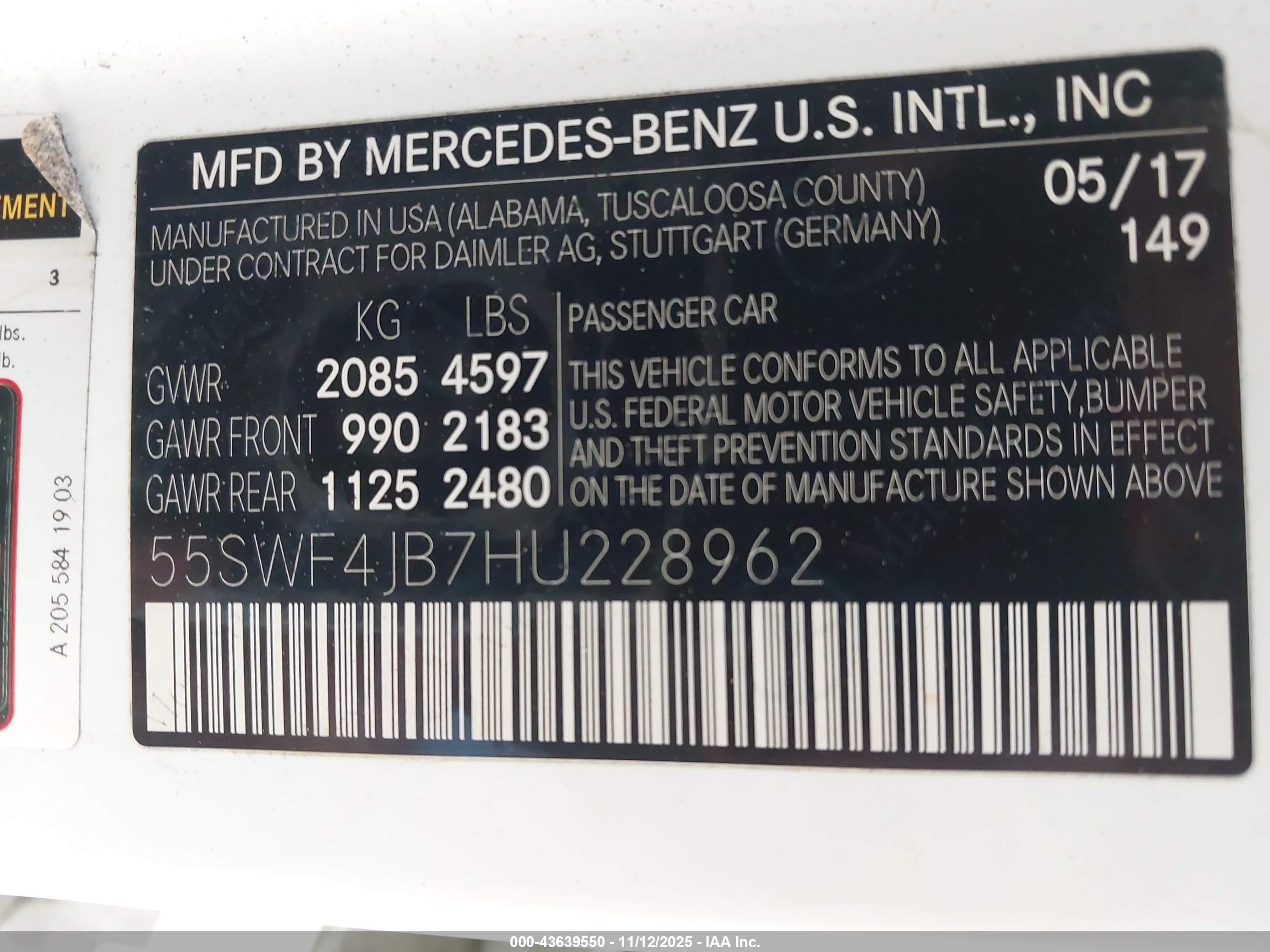 MERCEDES-BENZ C image 9