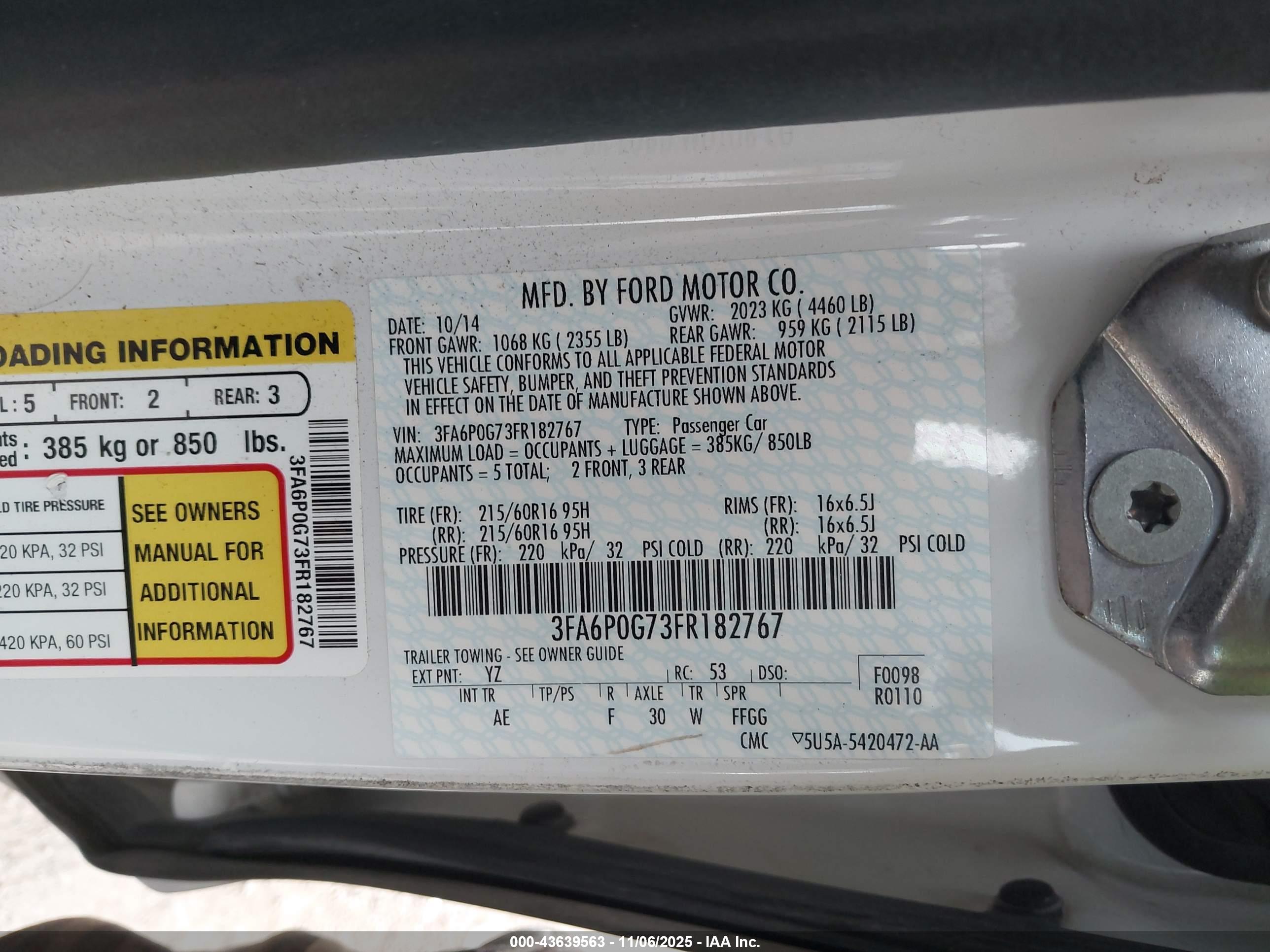FORD FUSION image 9
