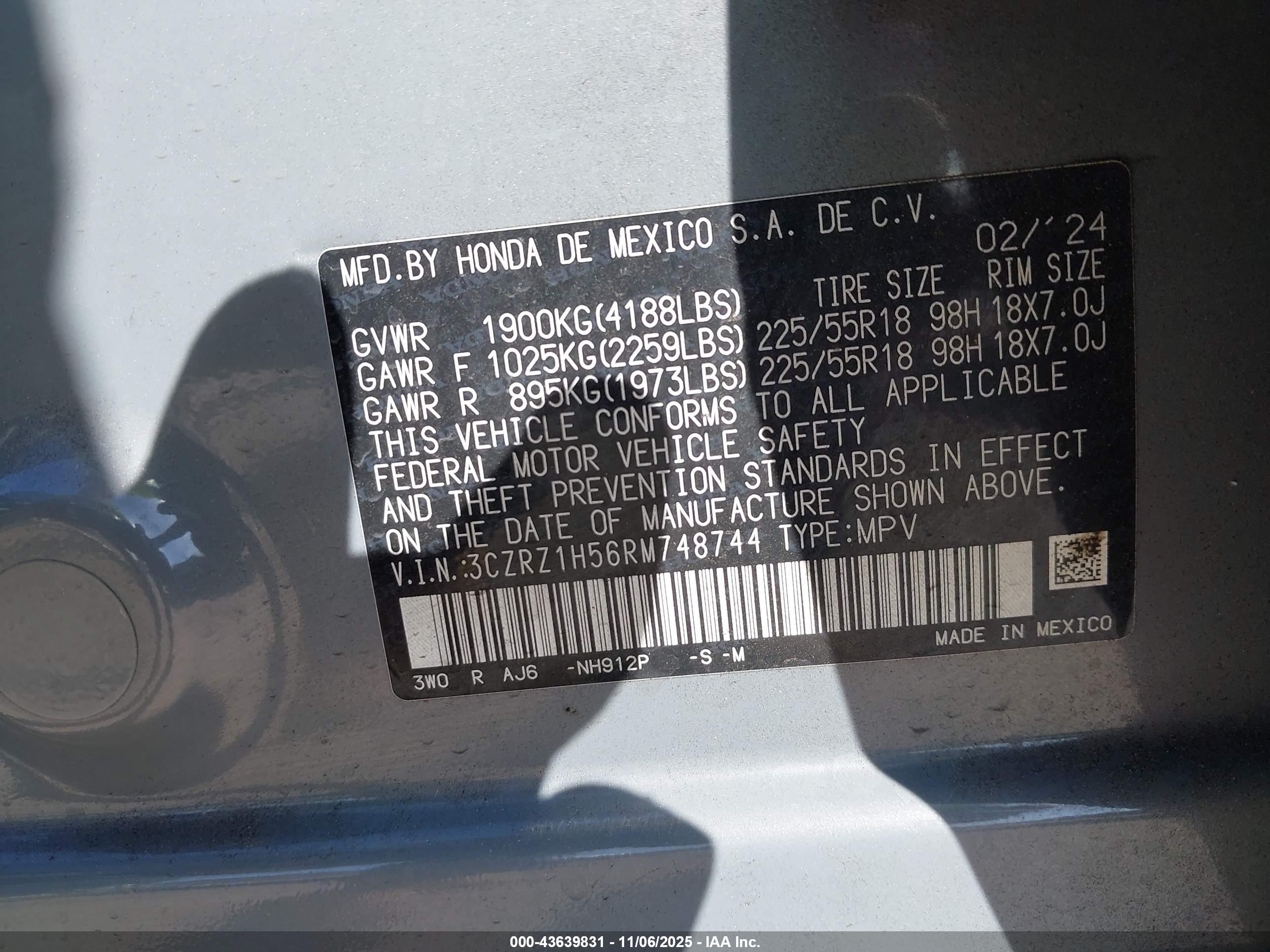 HONDA HR-V image 9