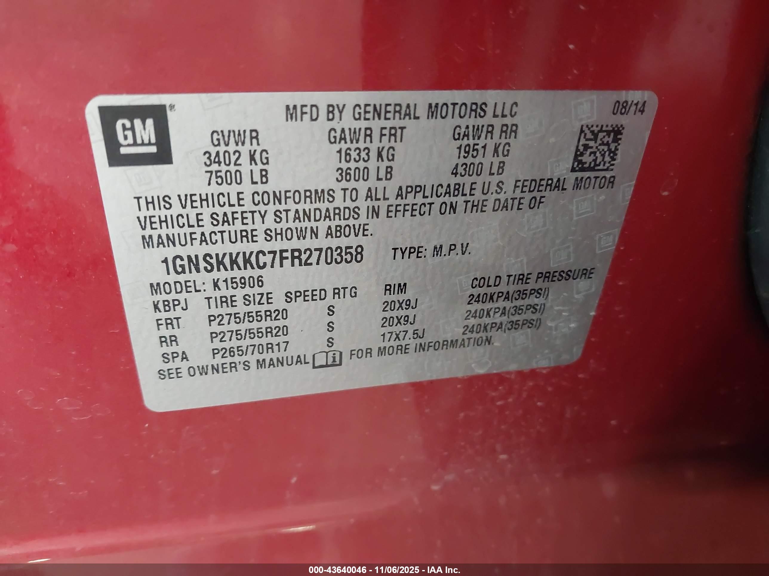 CHEVROLET SUBURBAN image 9