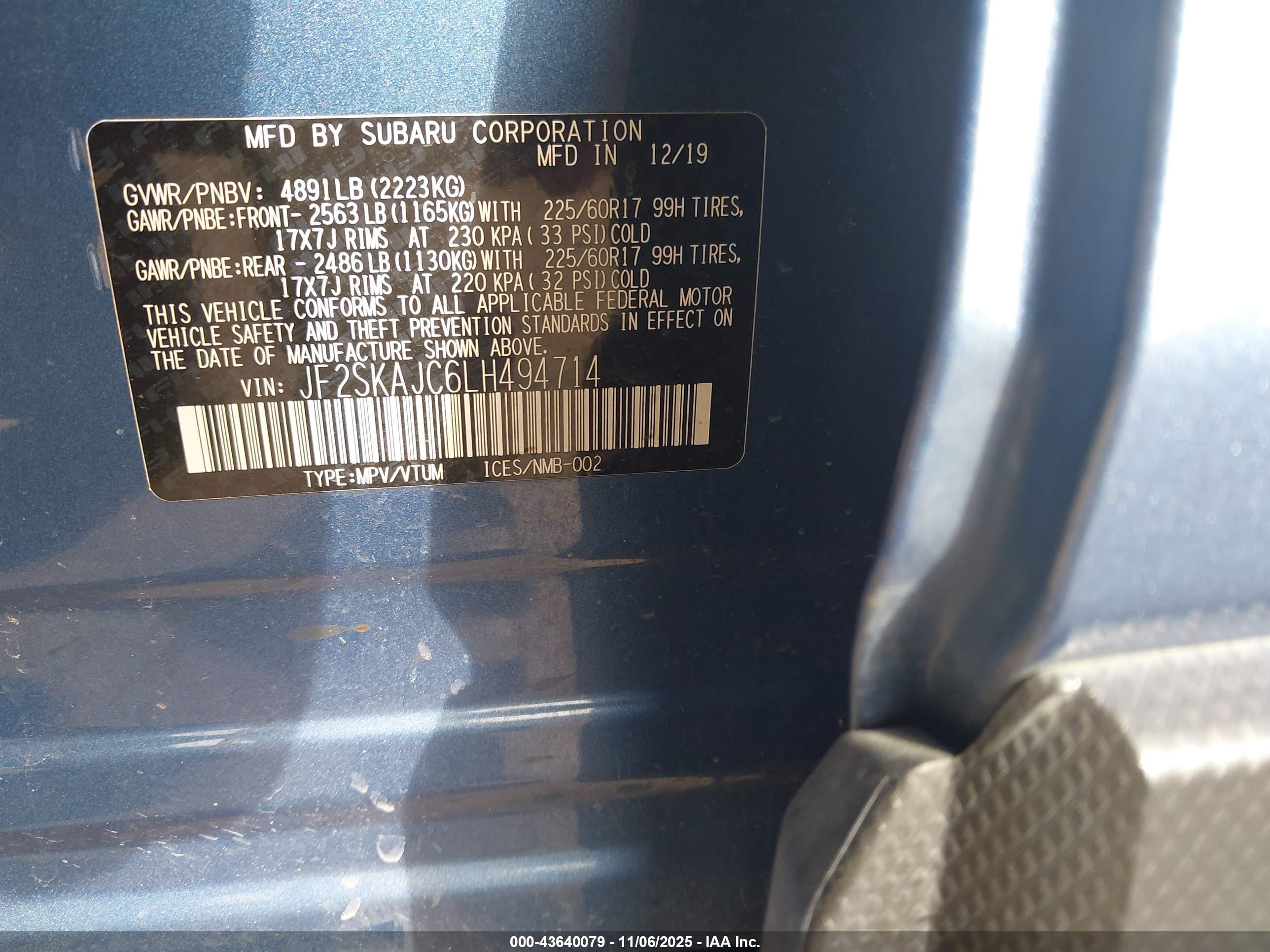 SUBARU FORESTER image 9