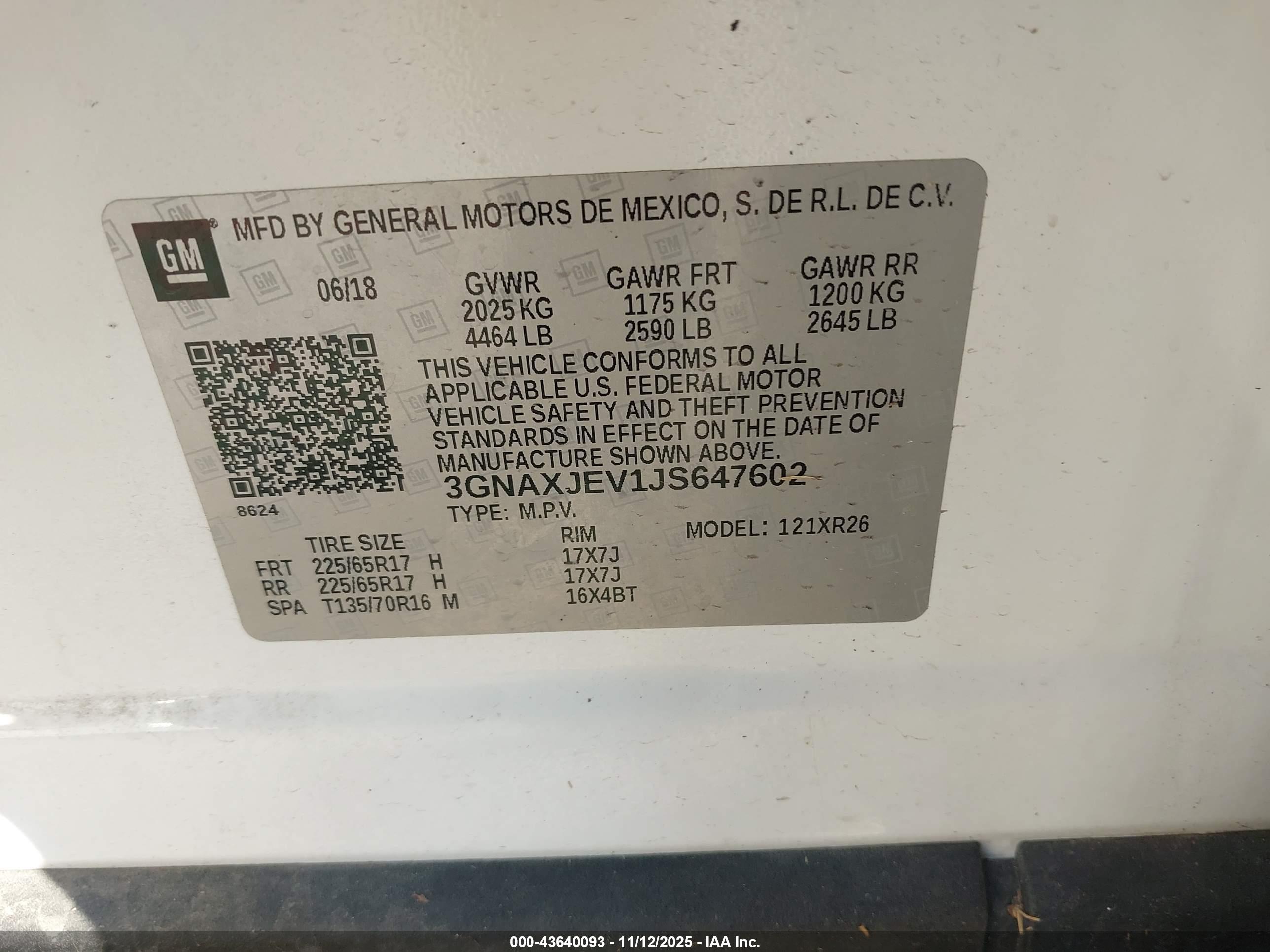 CHEVROLET EQUINOX image 9