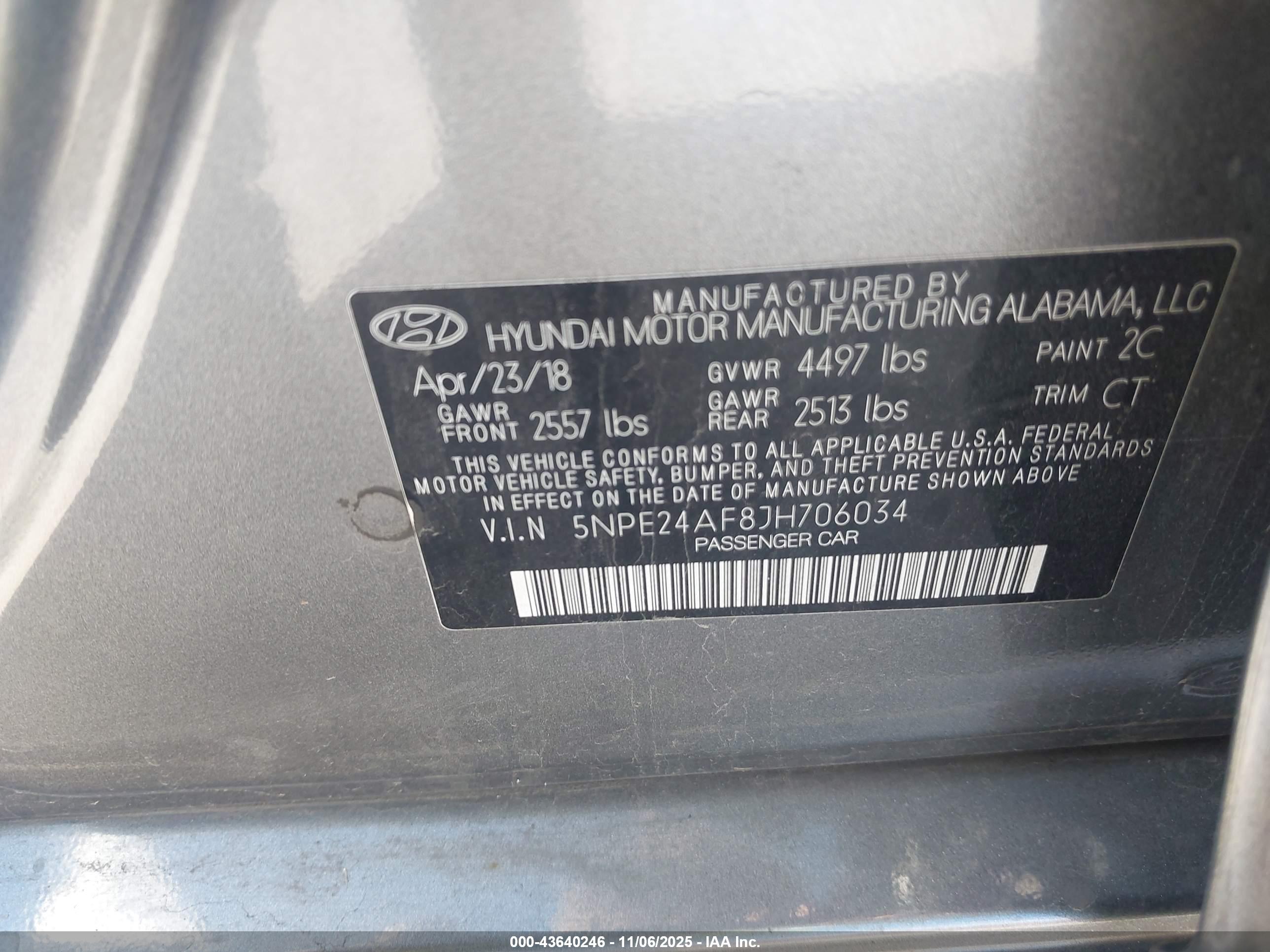 HYUNDAI SONATA image 9