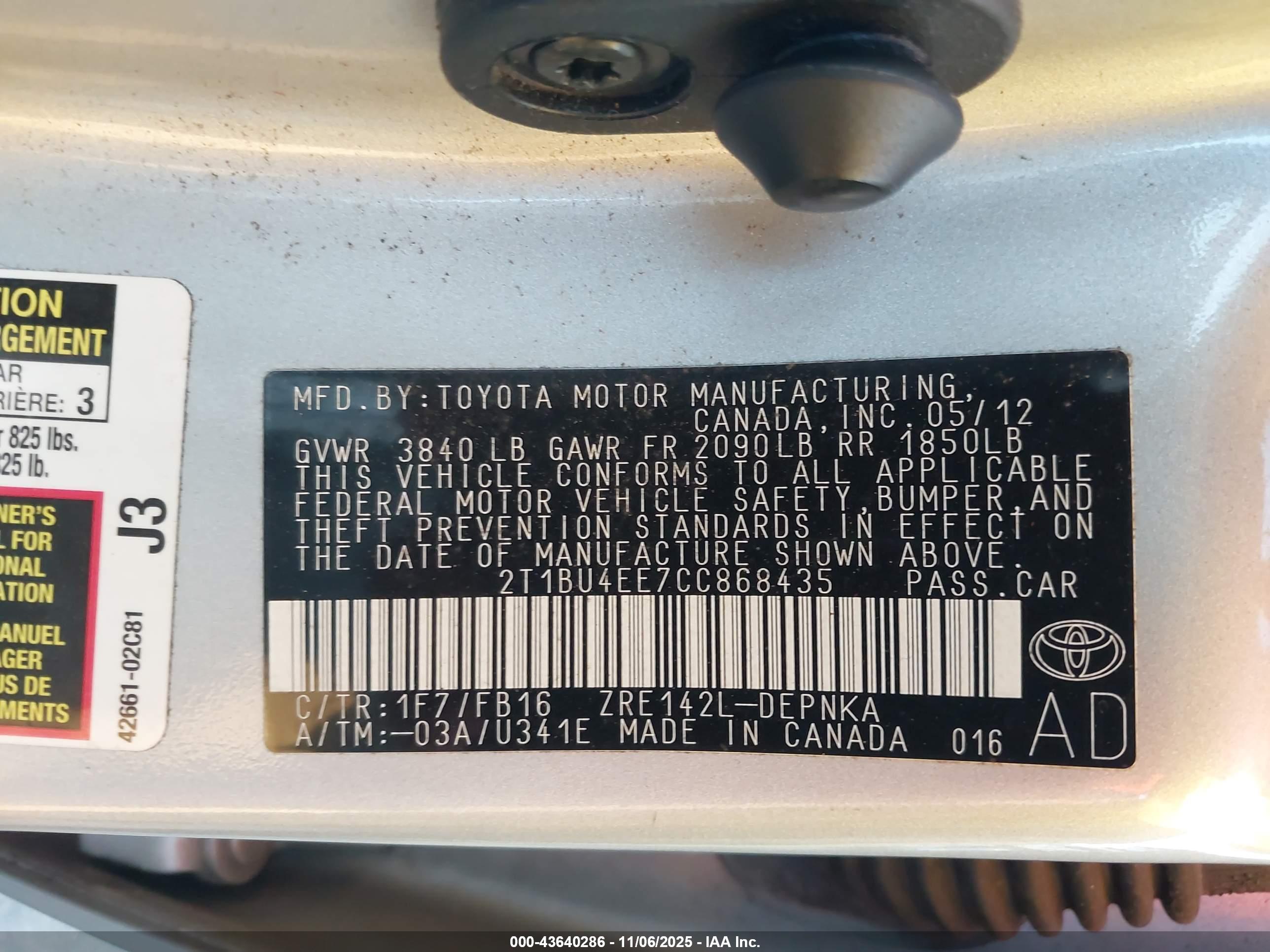 TOYOTA COROLLA image 9