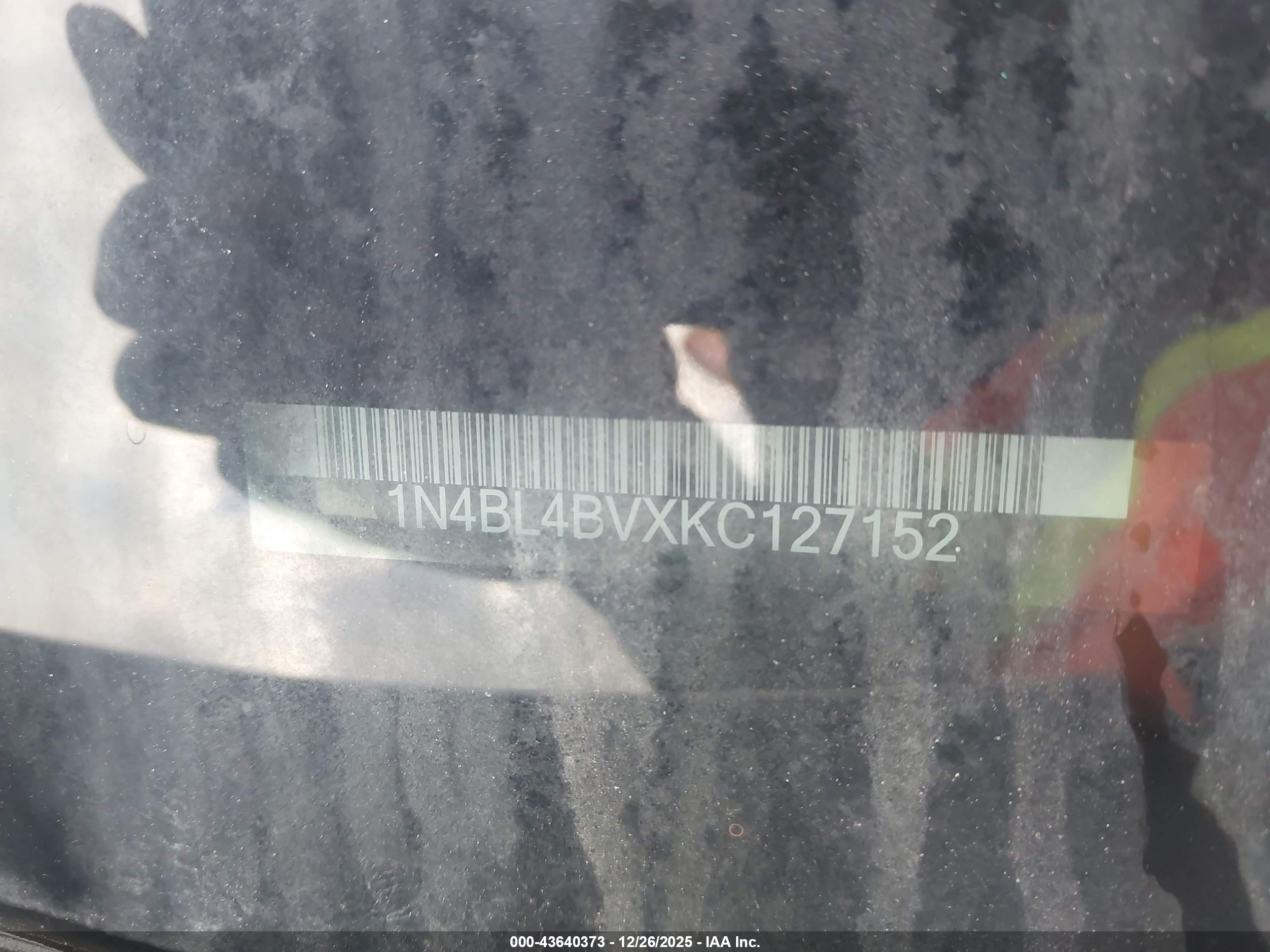 NISSAN ALTIMA image 9