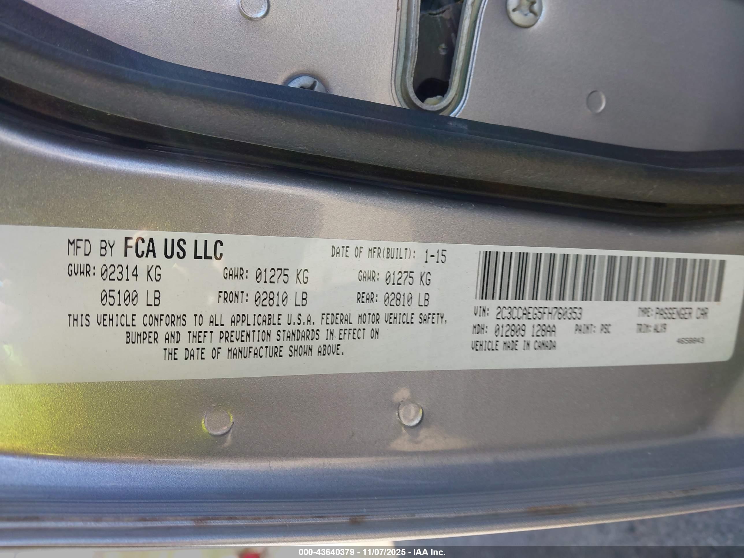 CHRYSLER 300C image 9