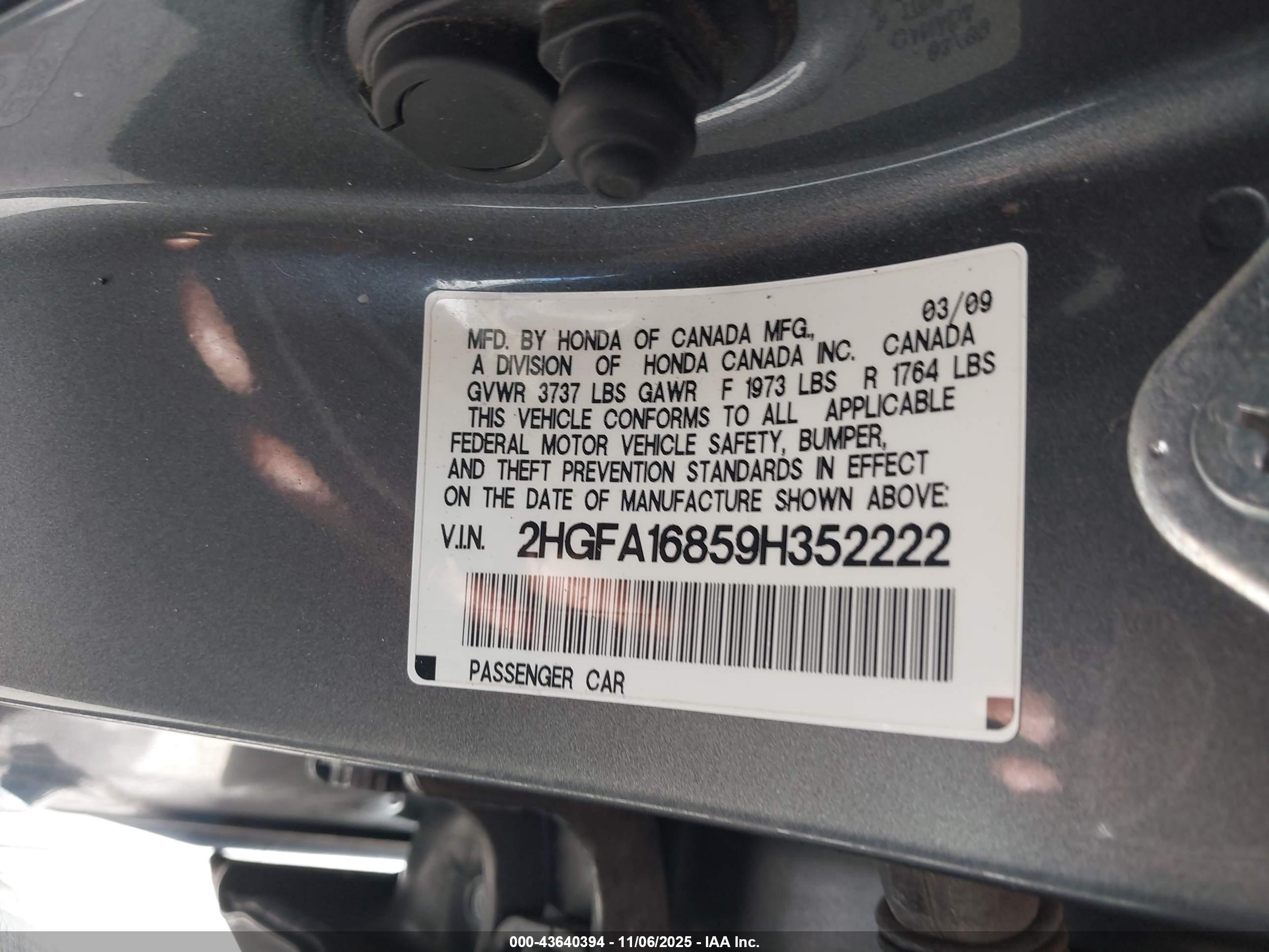 HONDA CIVIC image 9