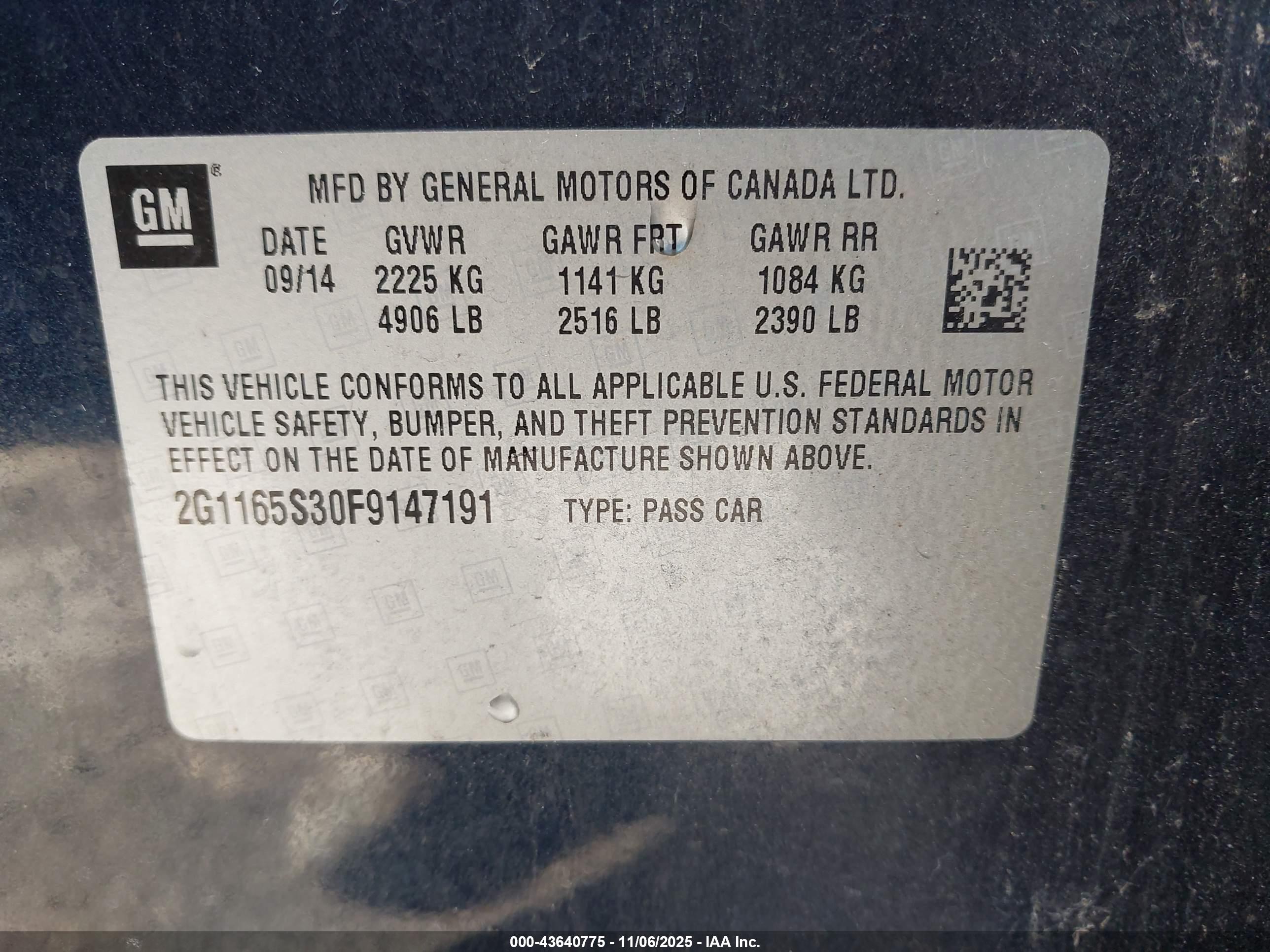 CHEVROLET IMPALA image 9