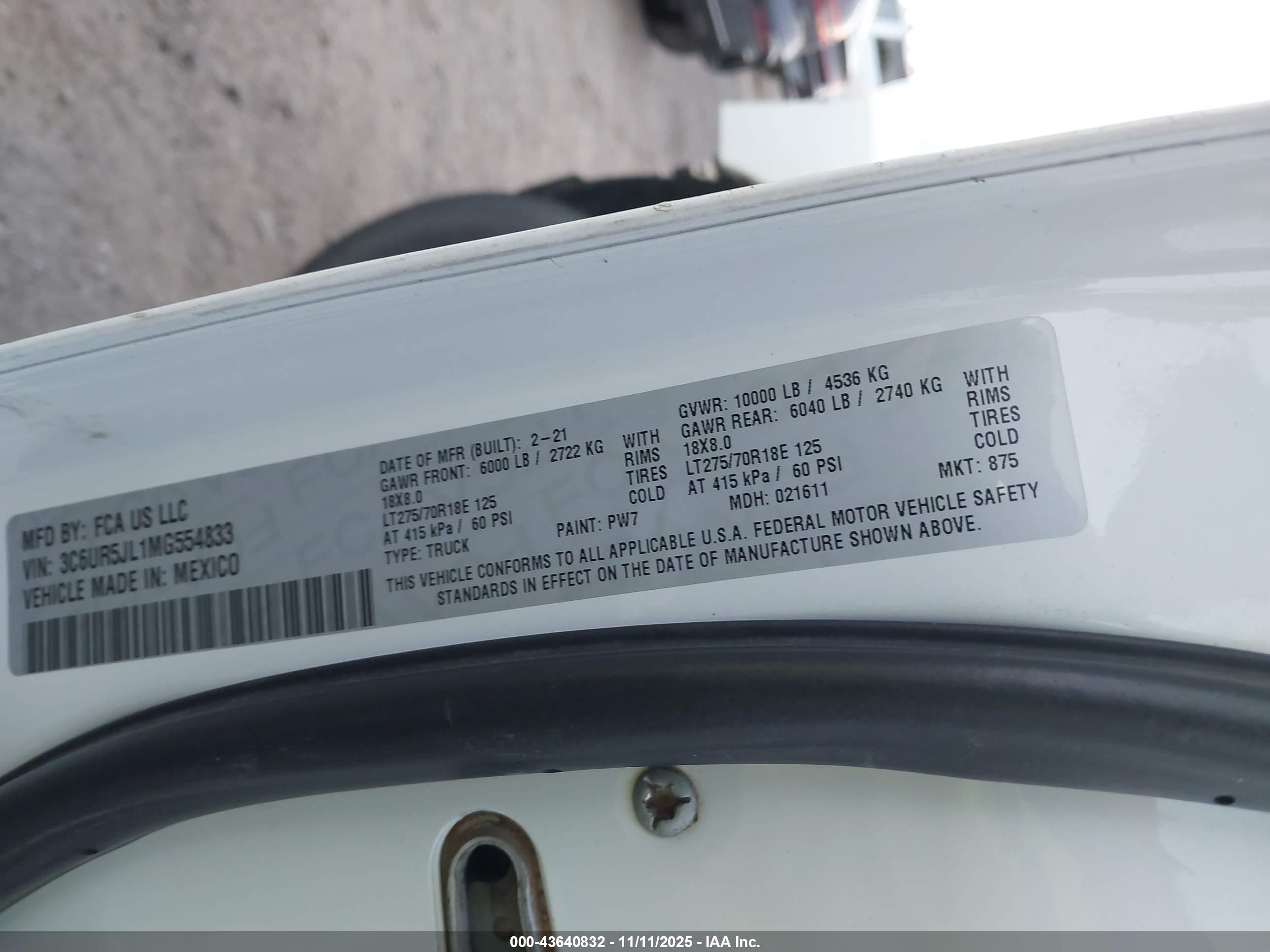 RAM 2500 image 9