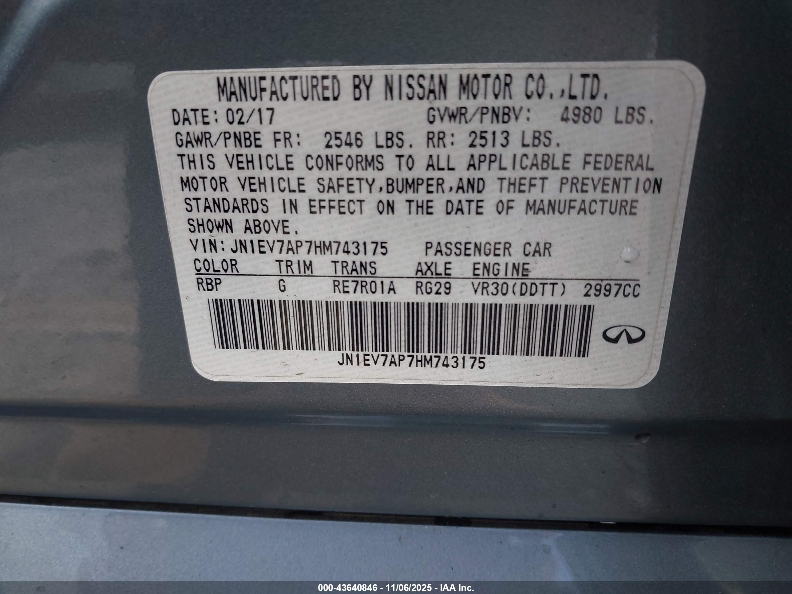 INFINITI Q50 image 9