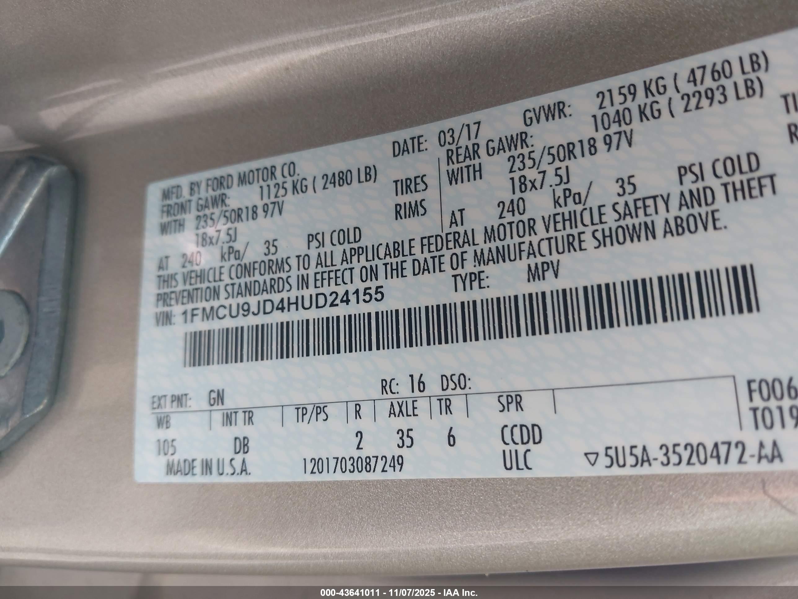 FORD ESCAPE image 9