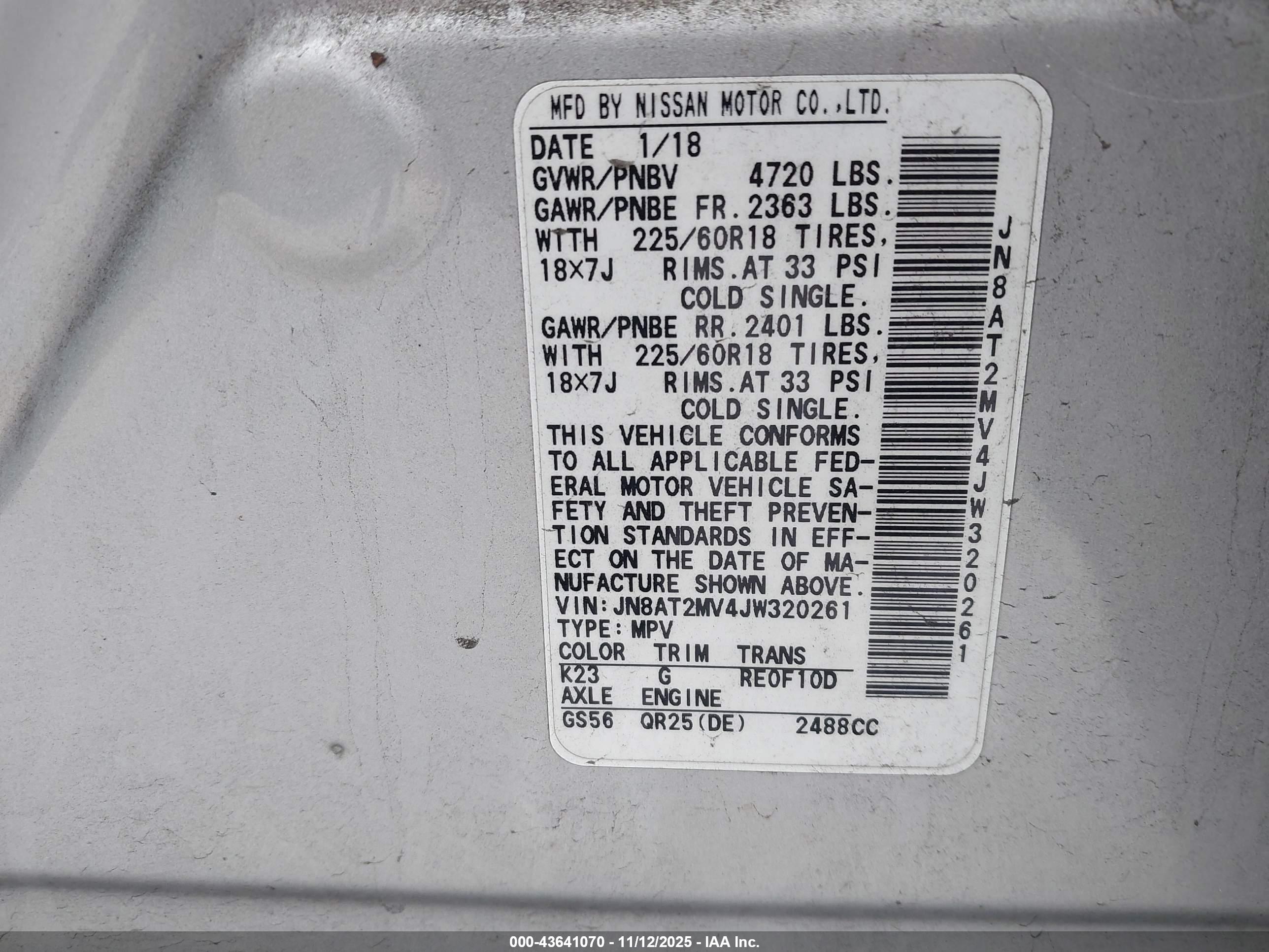 NISSAN ROGUE image 9
