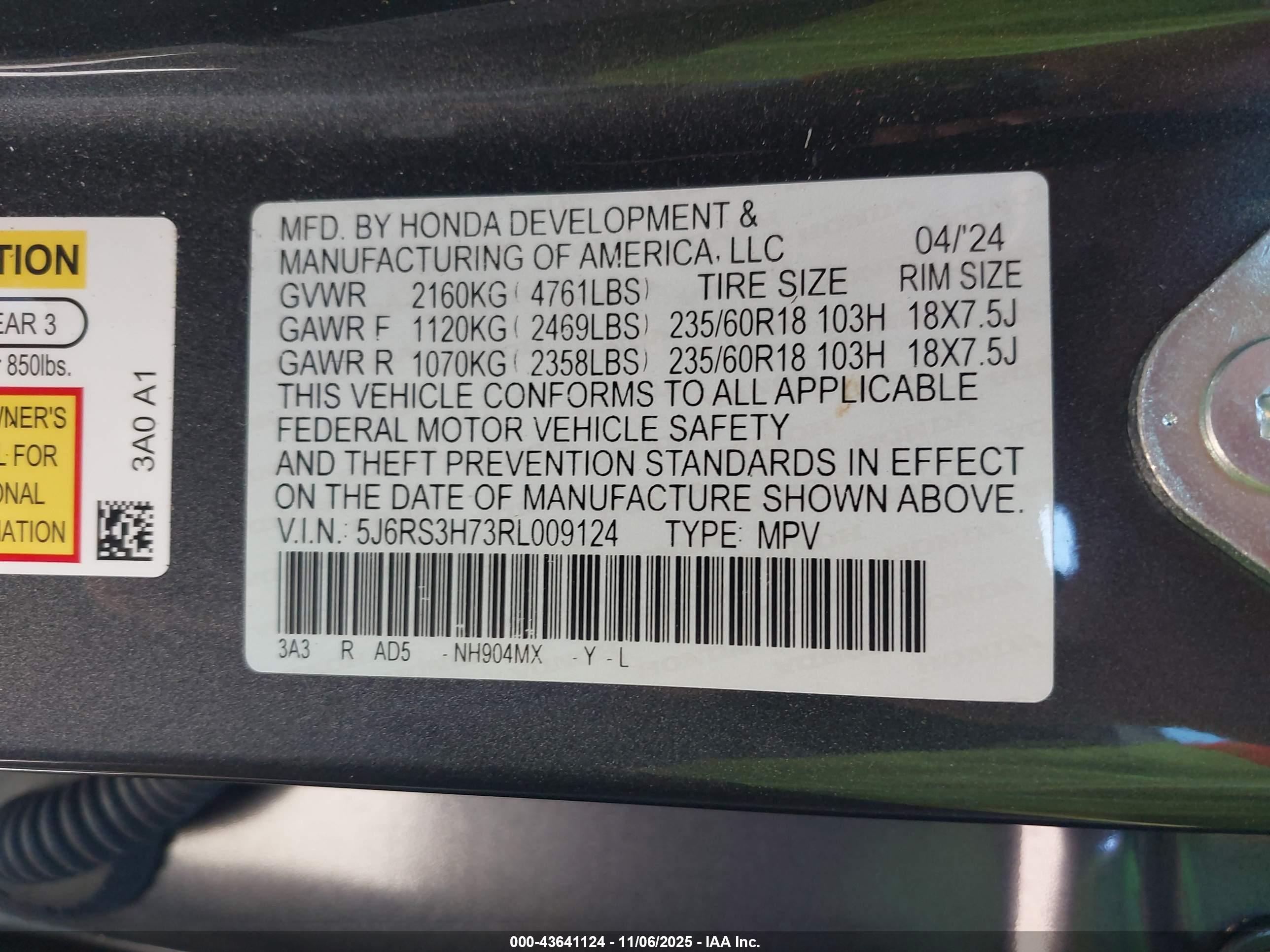 HONDA CR-V image 9