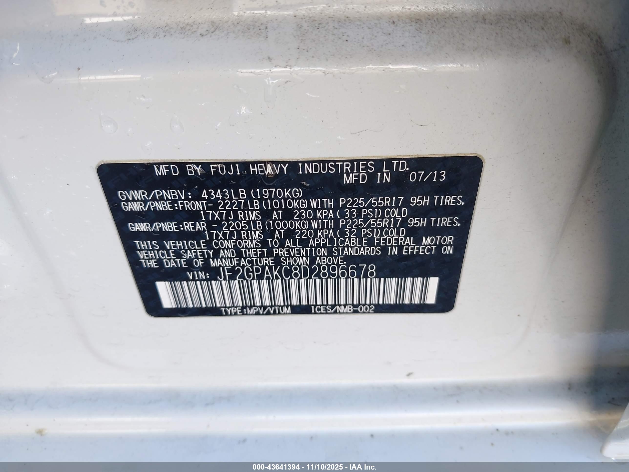 SUBARU XV image 9