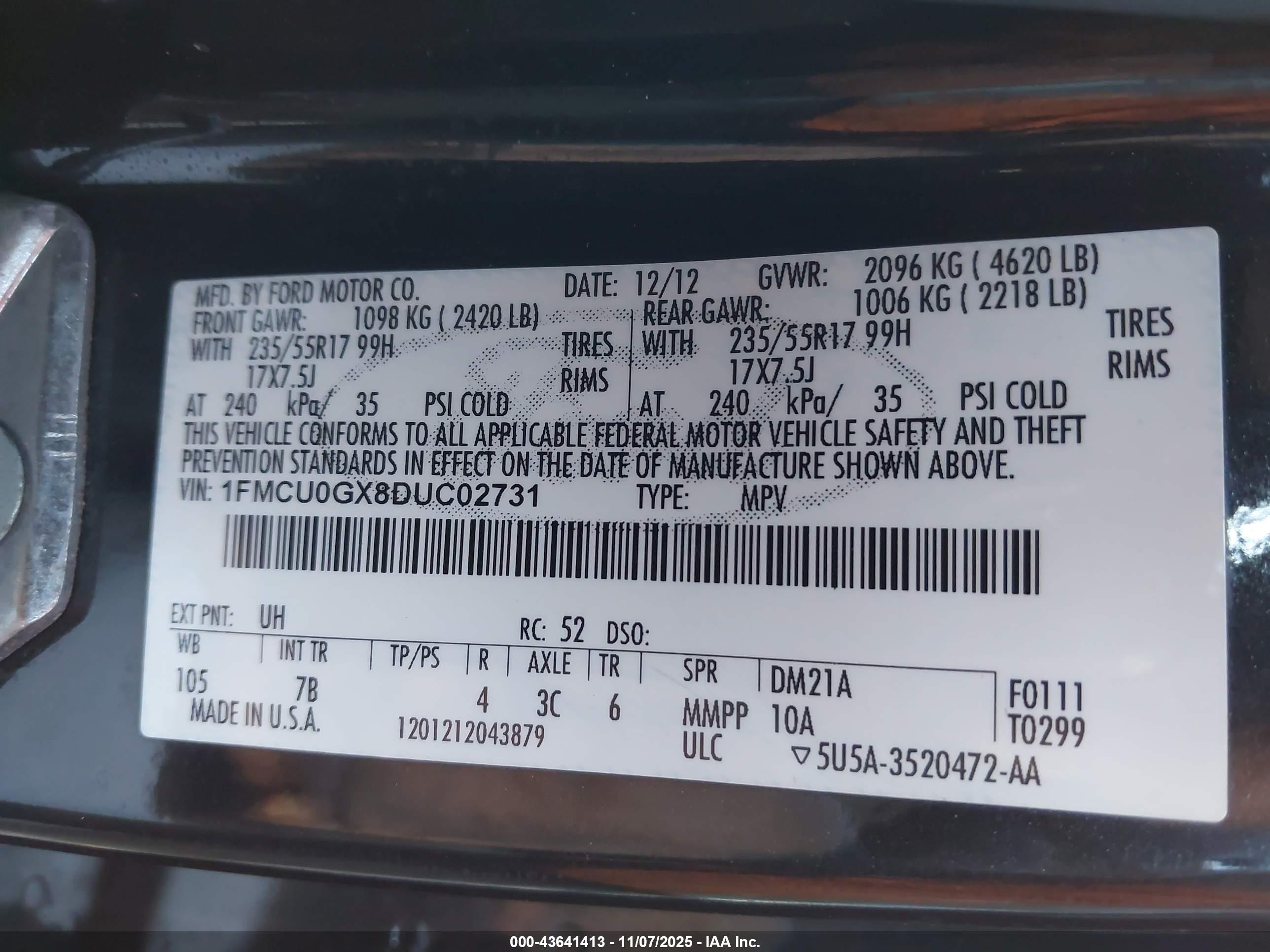 FORD ESCAPE image 9