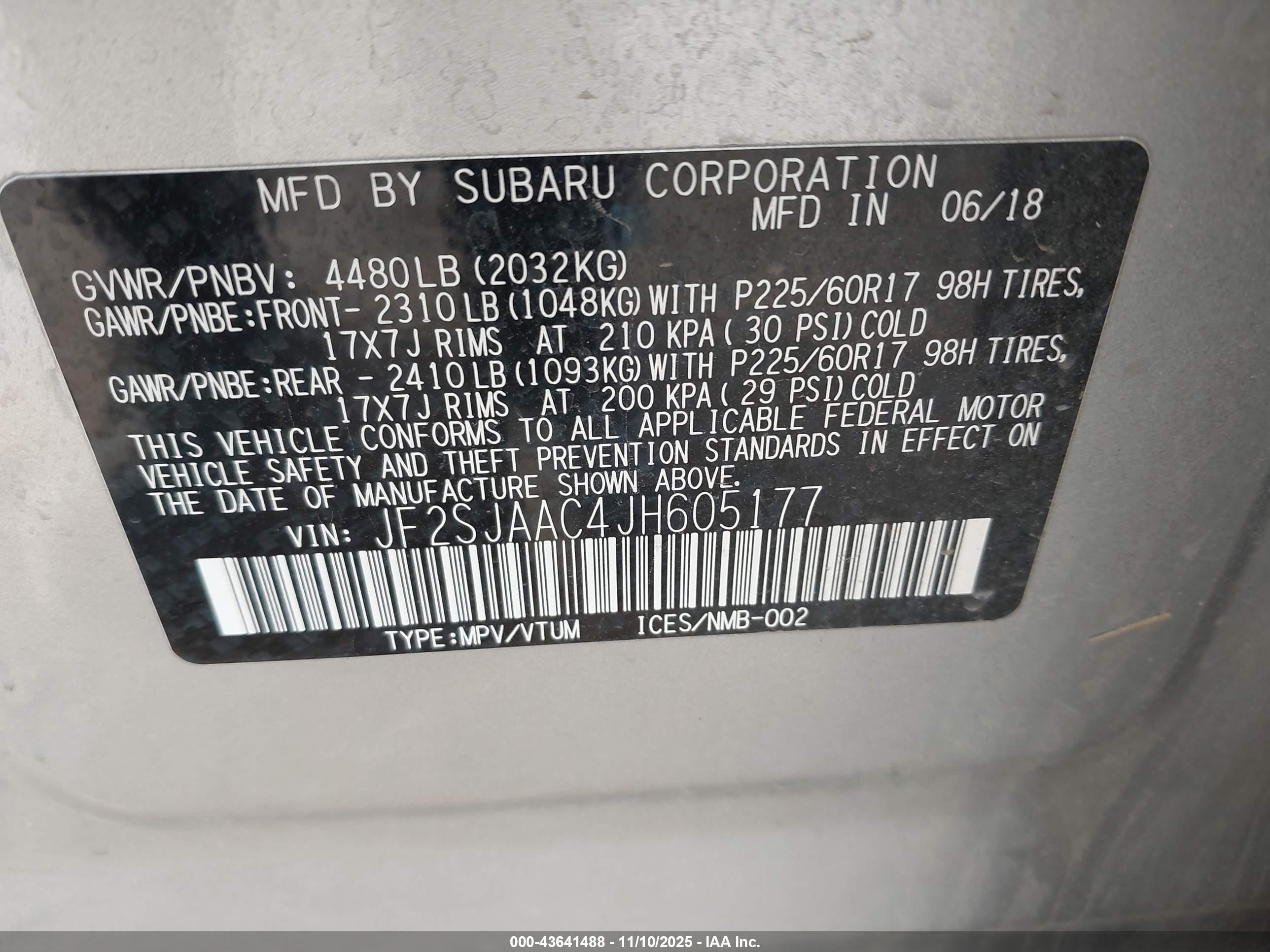 SUBARU FORESTER image 9