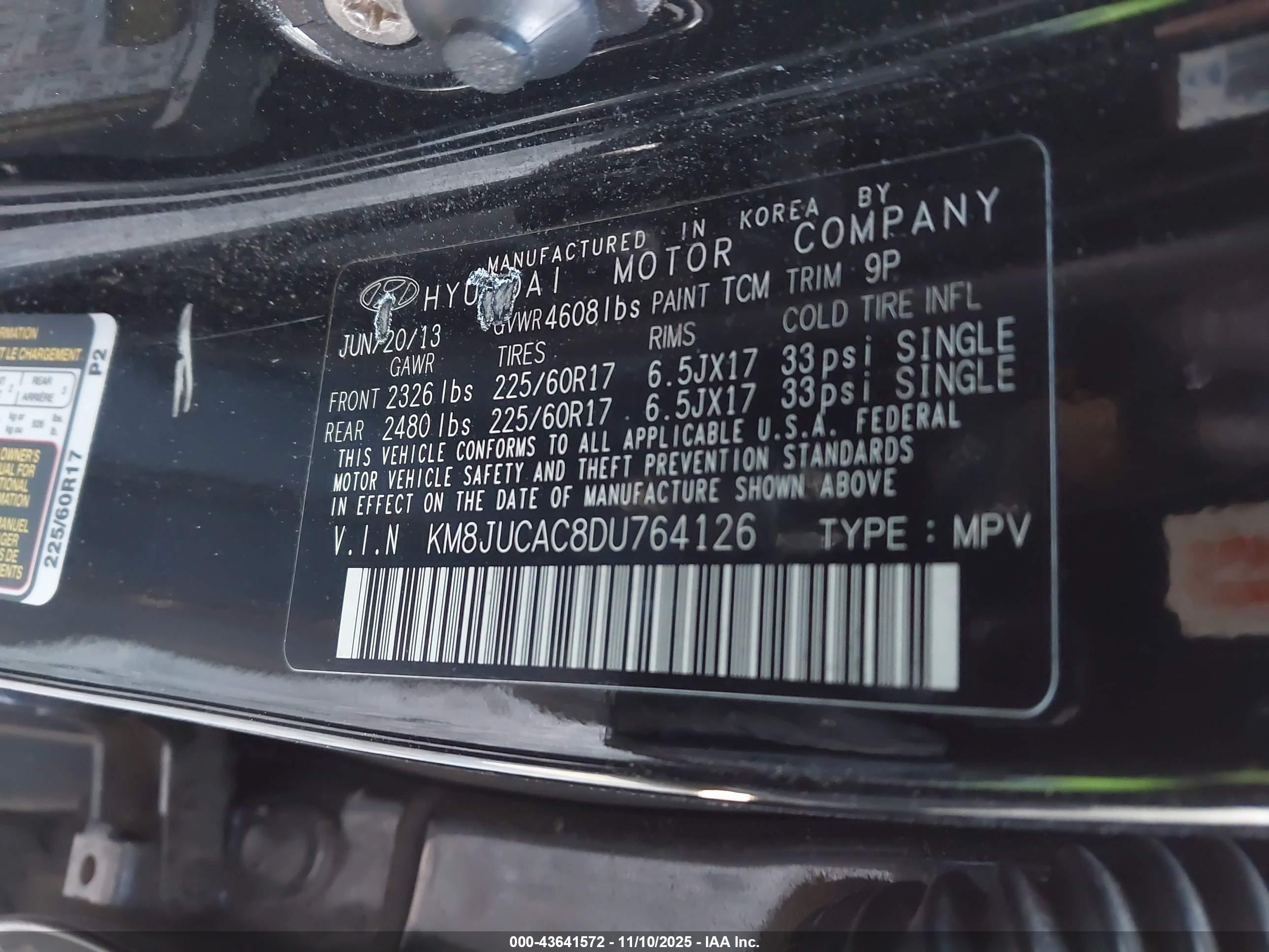 HYUNDAI TUCSON image 9