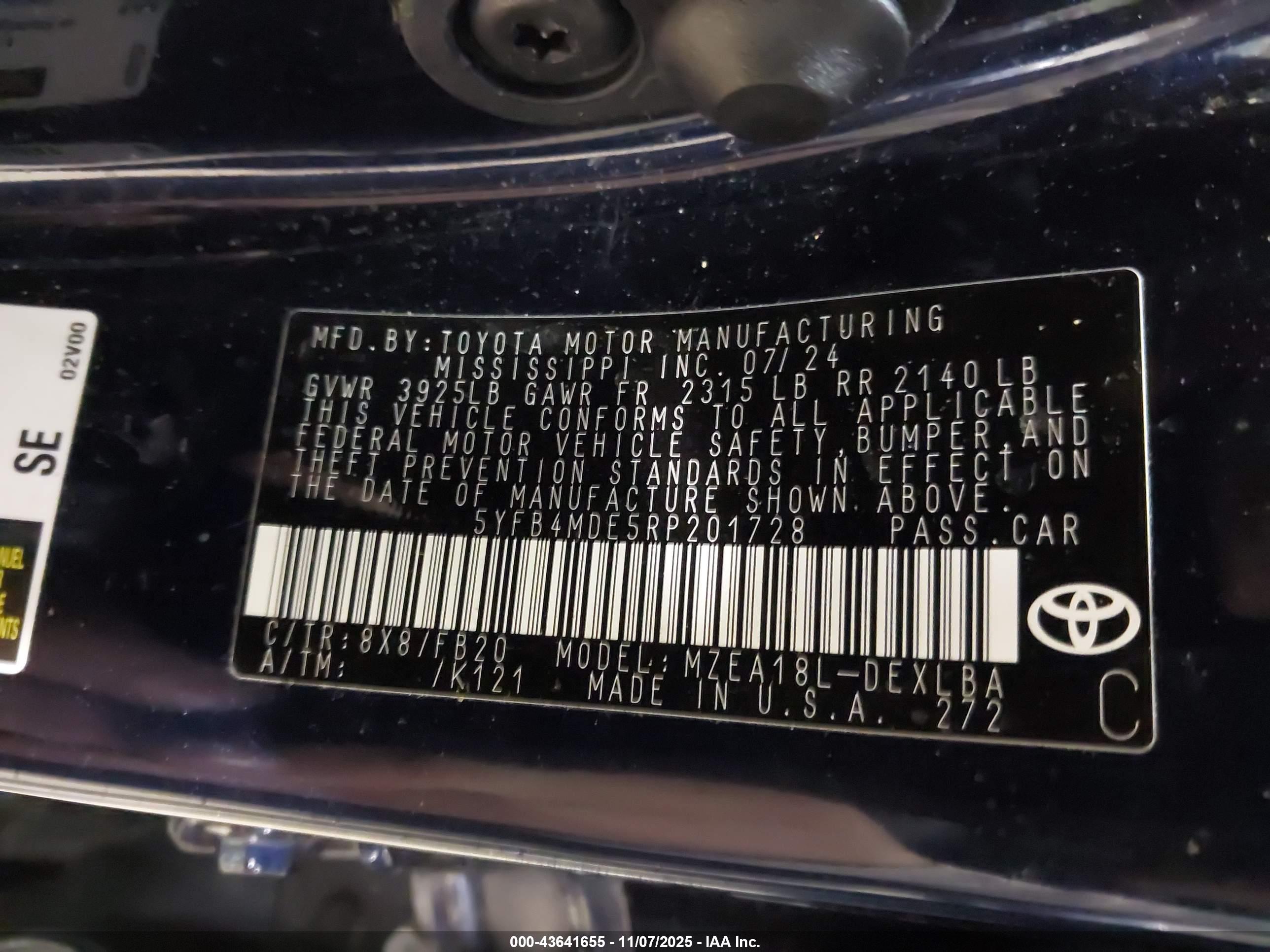 TOYOTA COROLLA image 9