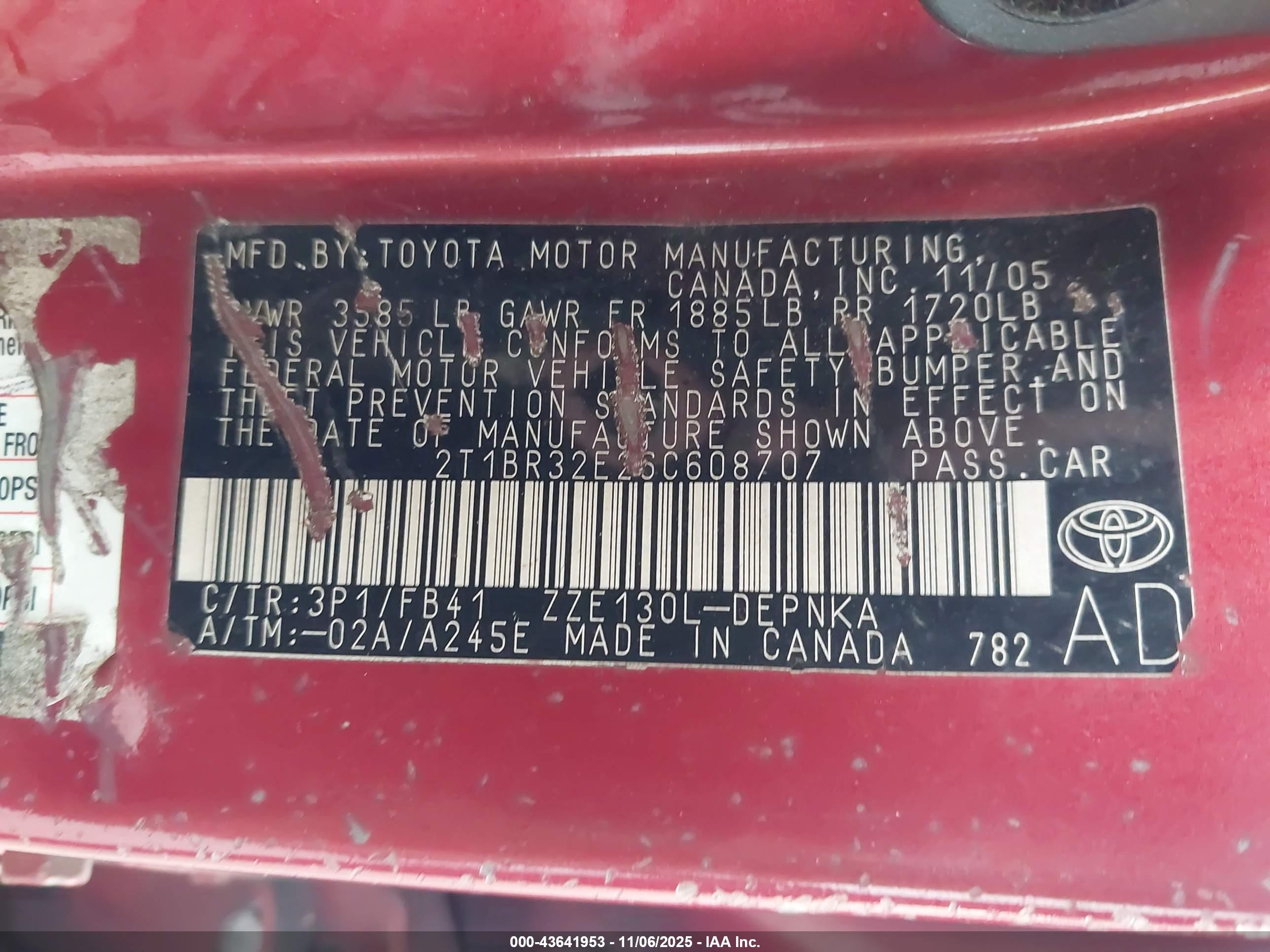 TOYOTA COROLLA image 9