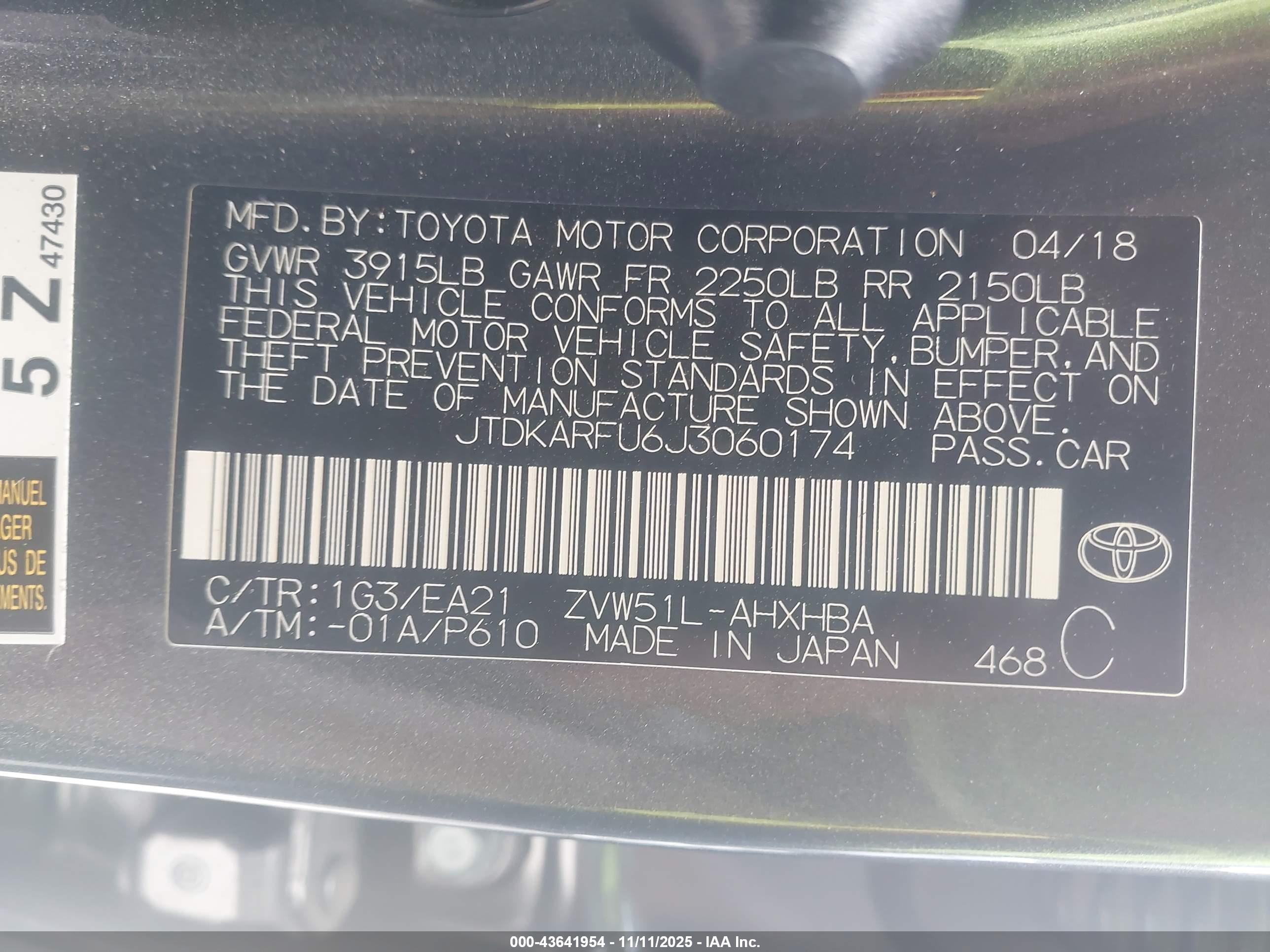 TOYOTA PRIUS image 9