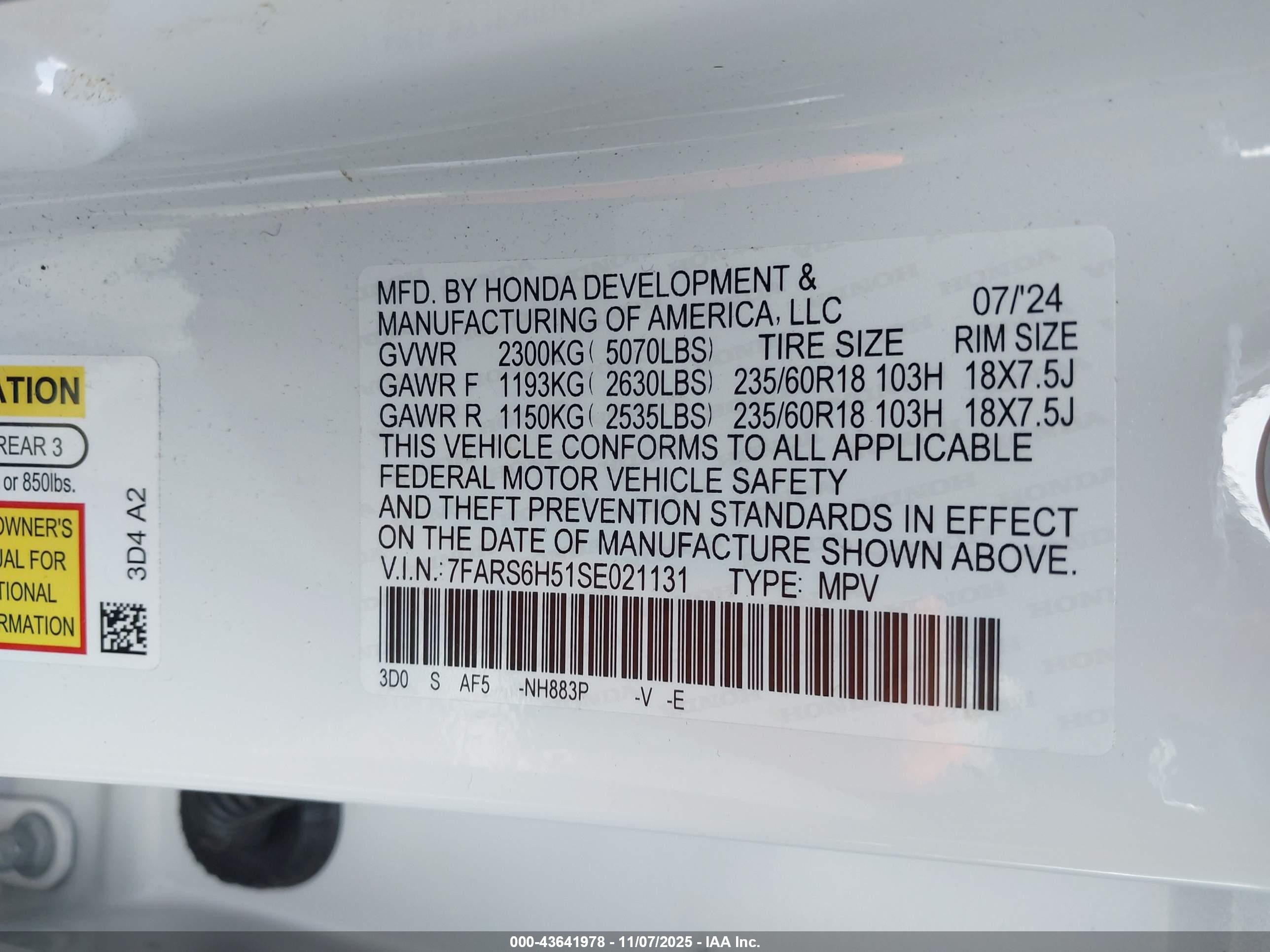 HONDA CR-V image 9