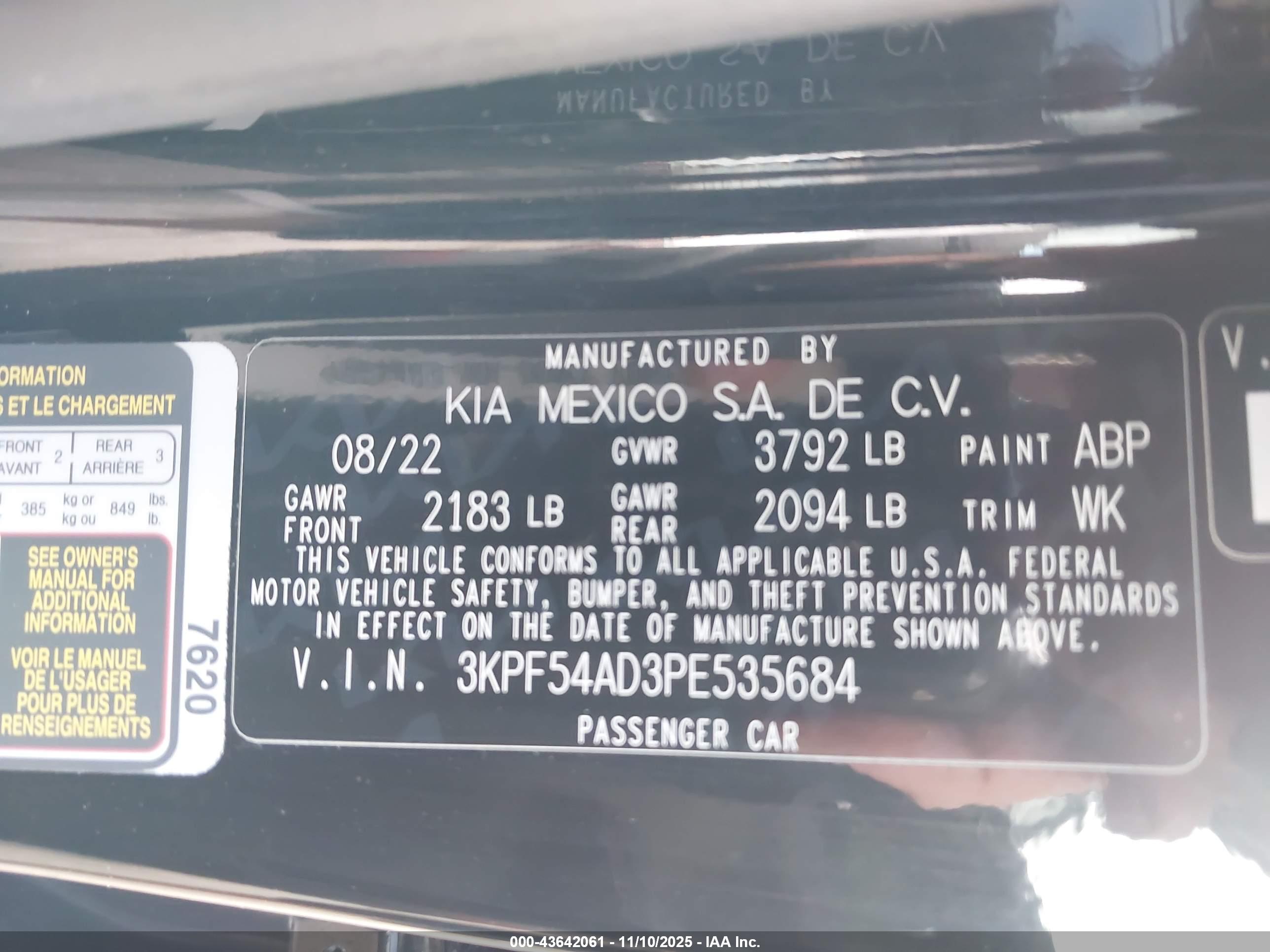 KIA FORTE image 9