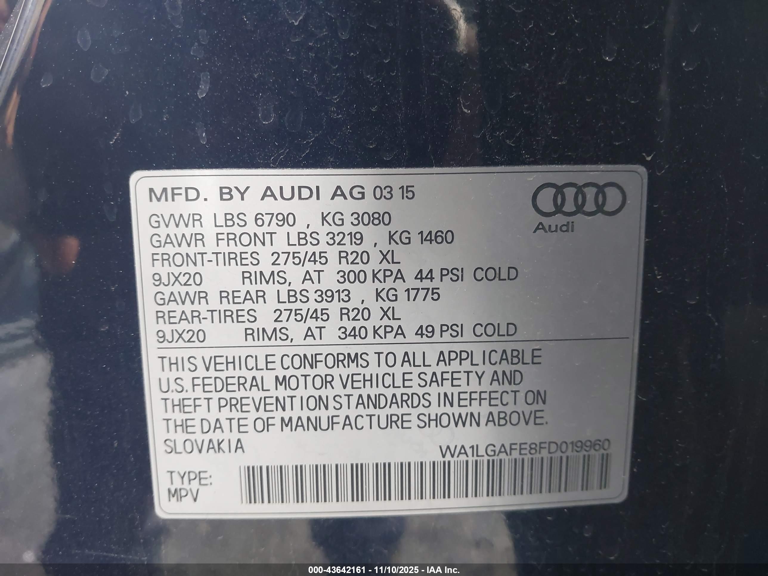 AUDI Q7 image 9