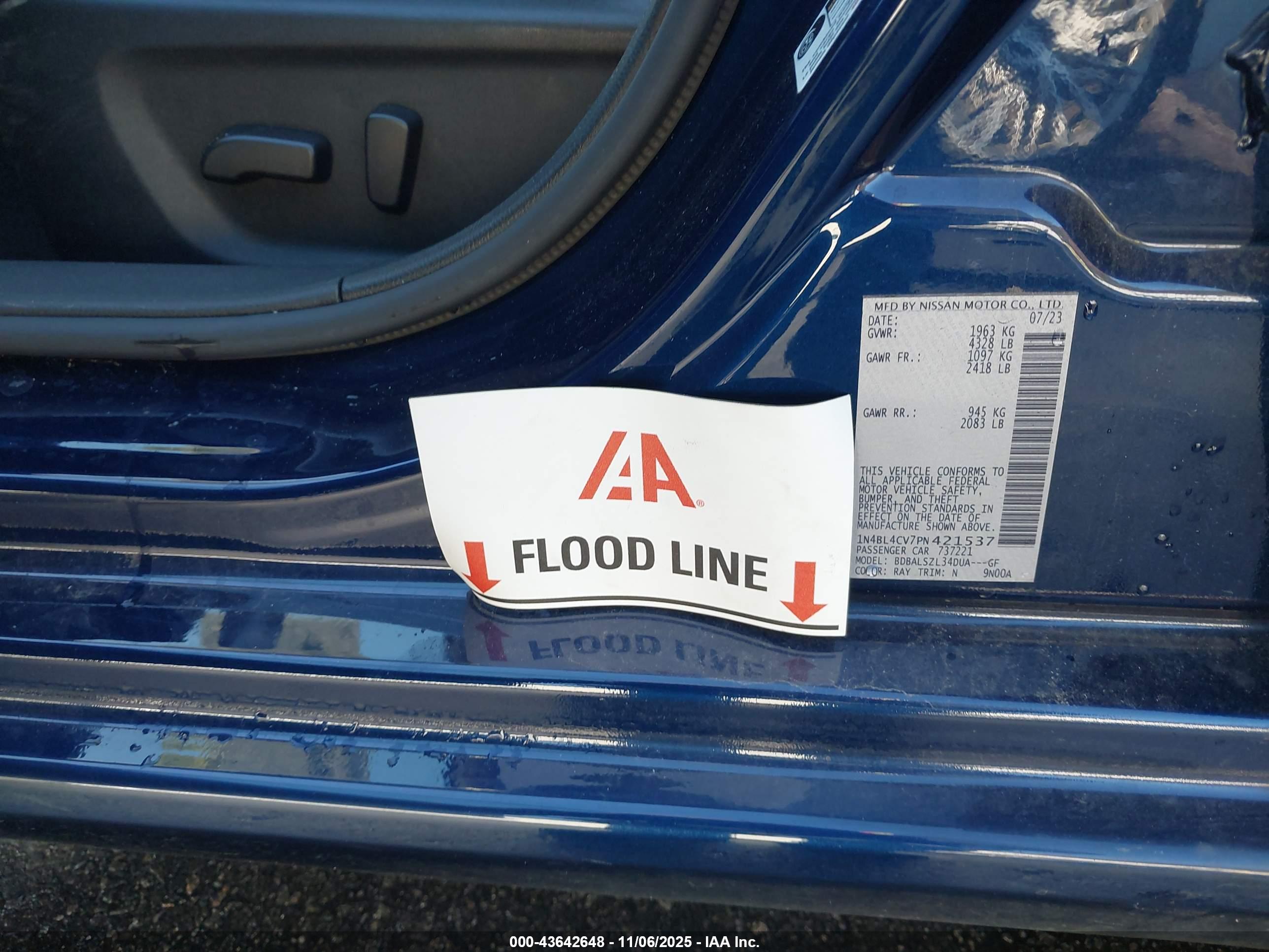 NISSAN ALTIMA image 6